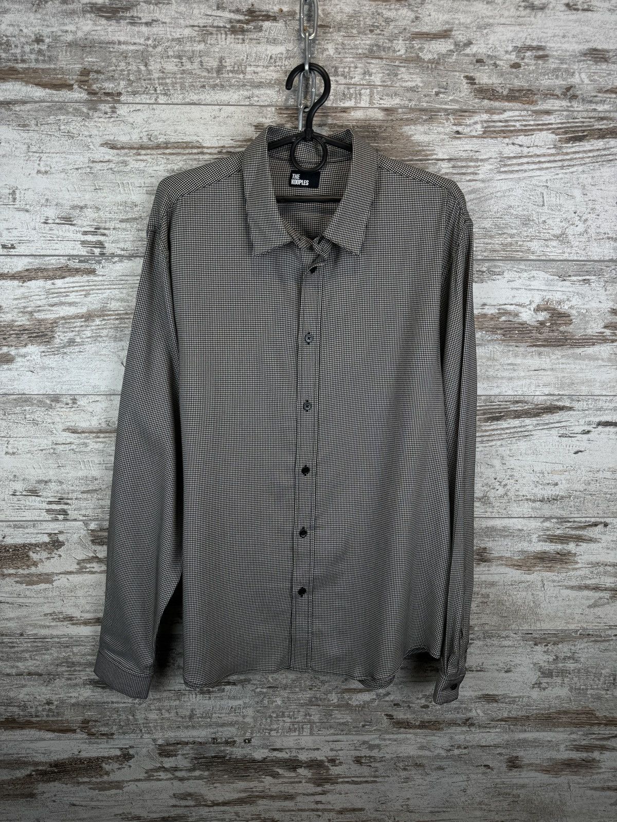 Japanese Brand × The Kooples Mens The Kooples Paris Shirts Button Up chemise Hawaiian Size US L / EU 52-54 / 3 - 1 Thumbnail