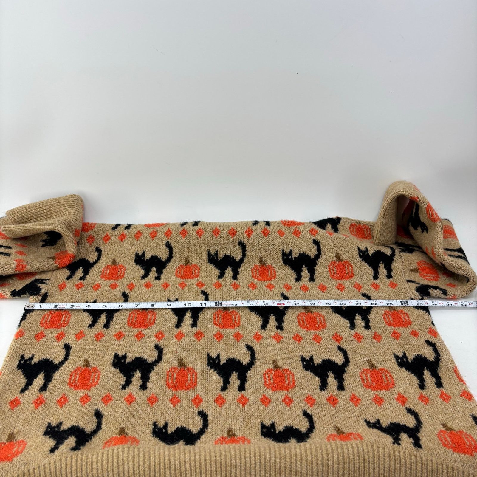 Vince Camuto Vince Camuto Size L Womens Sweater Black Cat Pumpkin Fall Size L / US 10 / IT 46 - 5 Thumbnail