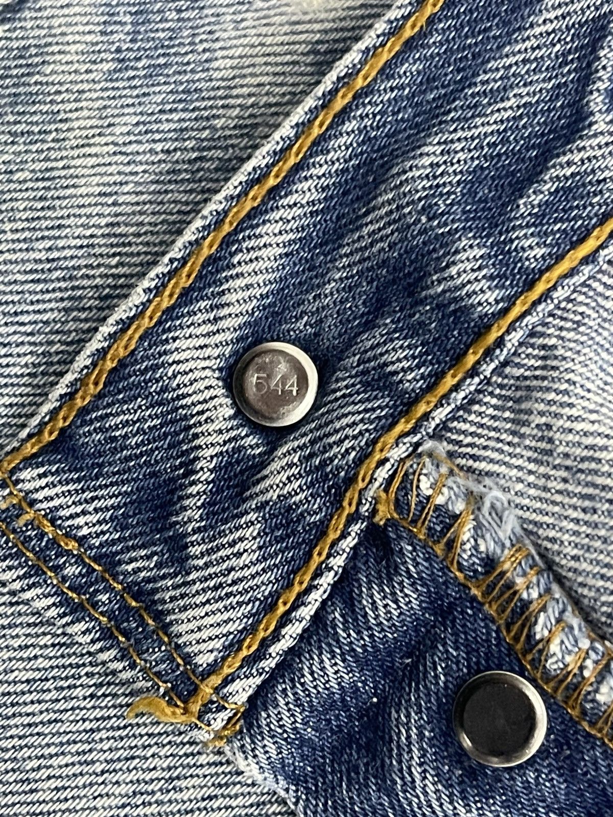 Levi's Vintage 90s Levis 501 Faded Blue For Women Size 29" - 8 Thumbnail