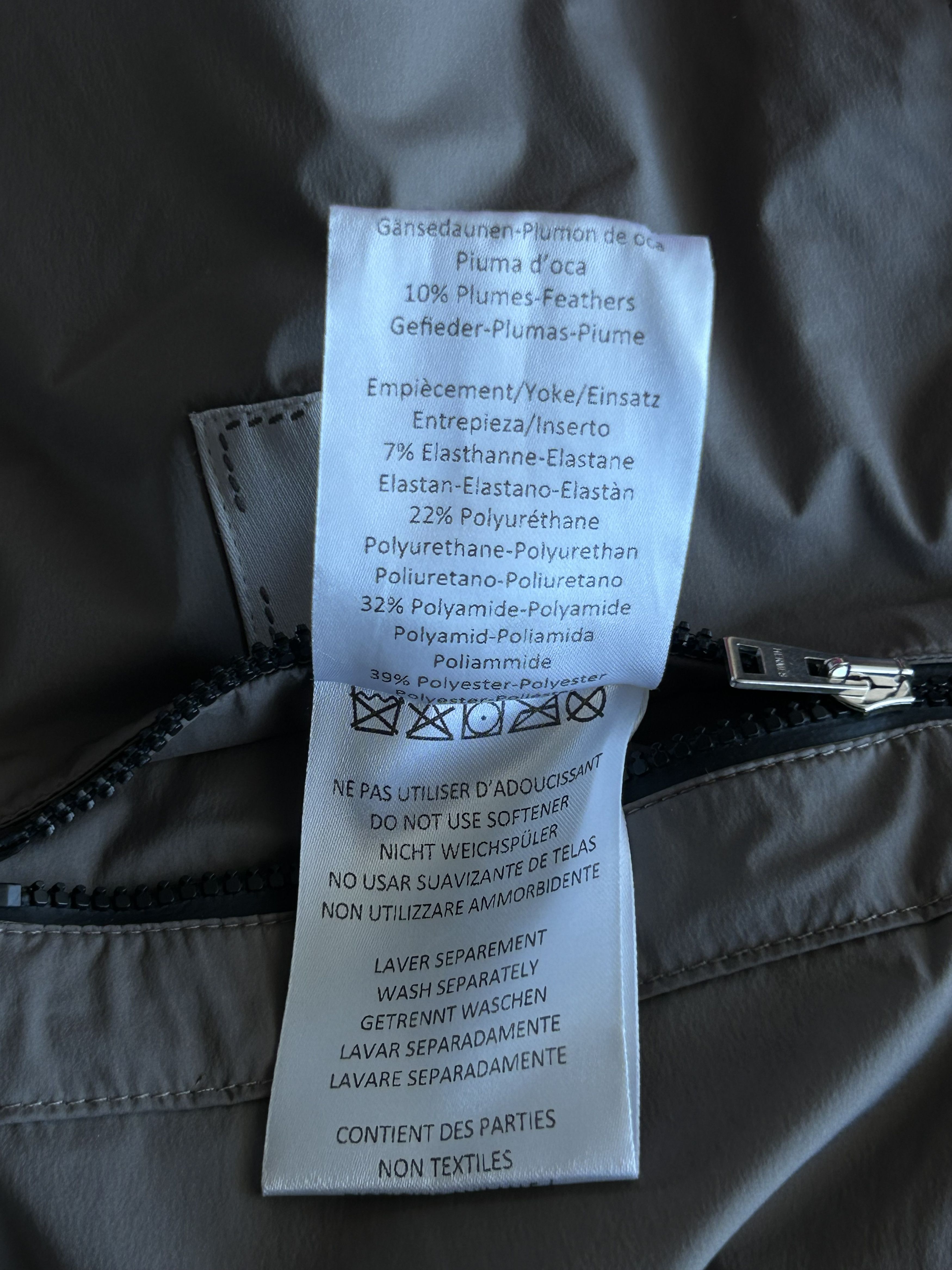 Hermes Hermes Grey Women's Puffer Vest Size L / US 10 / IT 46 - 5 Thumbnail