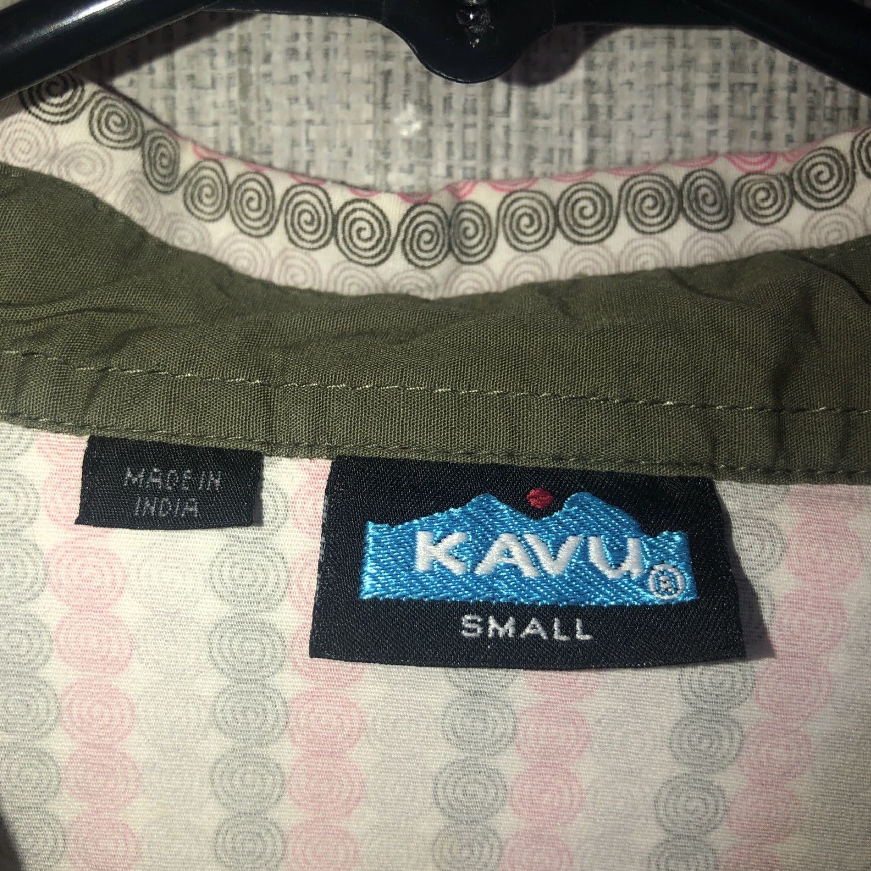 KAVU Kavu Button Down Shirt Multicolor Long sleeve Womens Small Size S / US 4 / IT 40 - 3 Thumbnail
