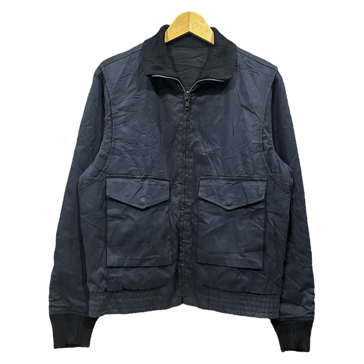 Gucci Vintage Gucci Tom Ford Era G8 Bomber Jacket Reversible Size US M / EU 48-50 / 2 - 1 Thumbnail