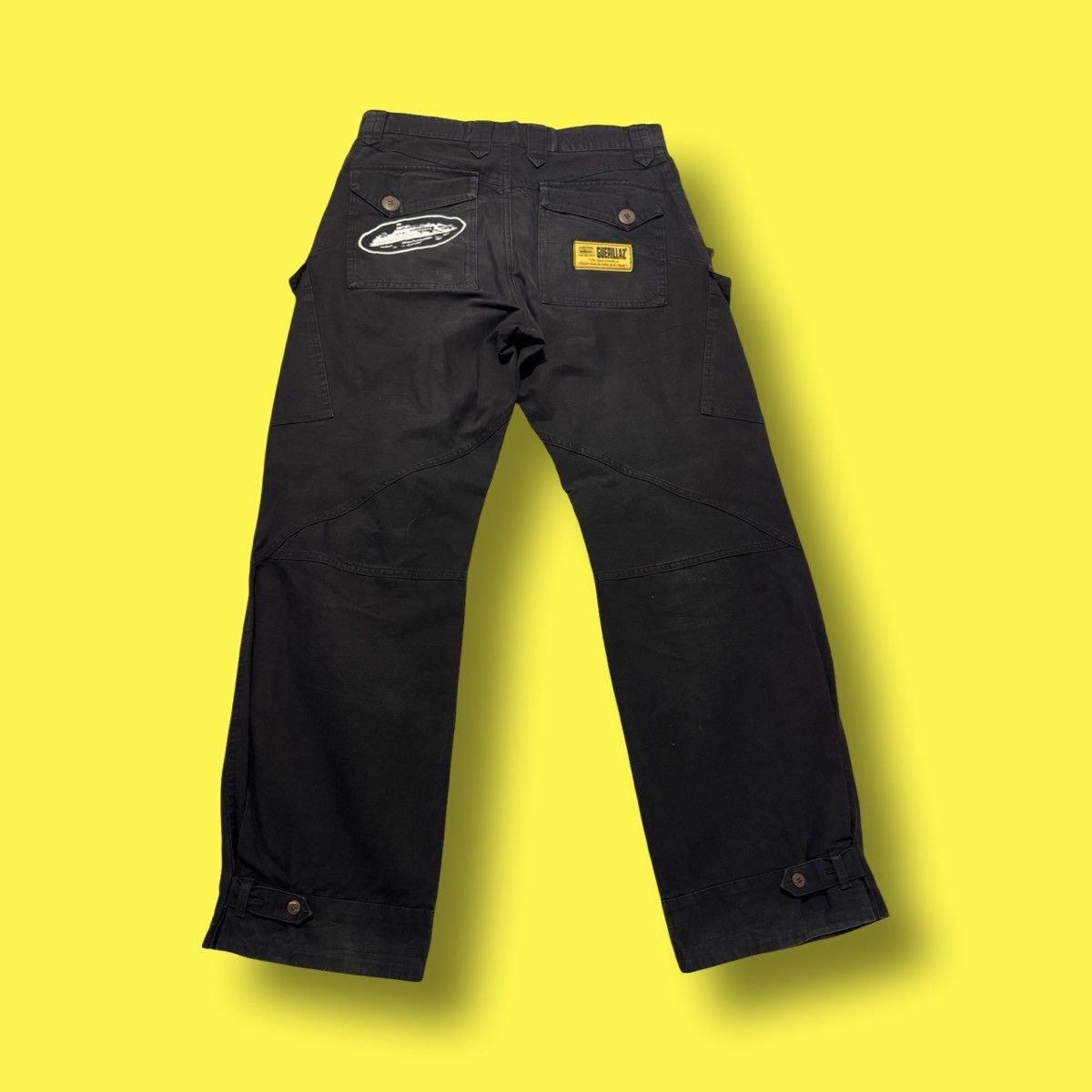 Corteiz Corteiz Black Storm Cargo Trousers Pants - Waist 32 / Medium Size US 32 / EU 48 - 6 Thumbnail