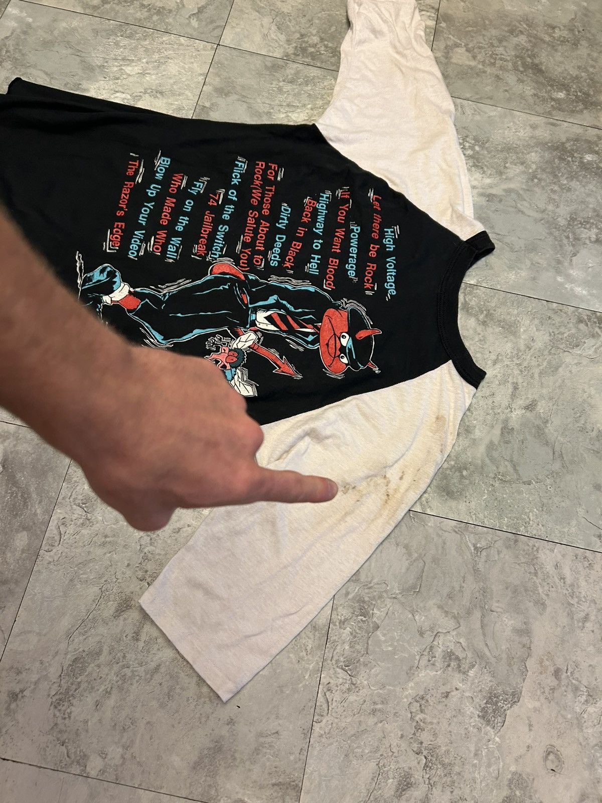 Other Vintage 1990 AC DC Tour Shirt Size Large Metal Rock Size US L / EU 52-54 / 3 - 5 Thumbnail