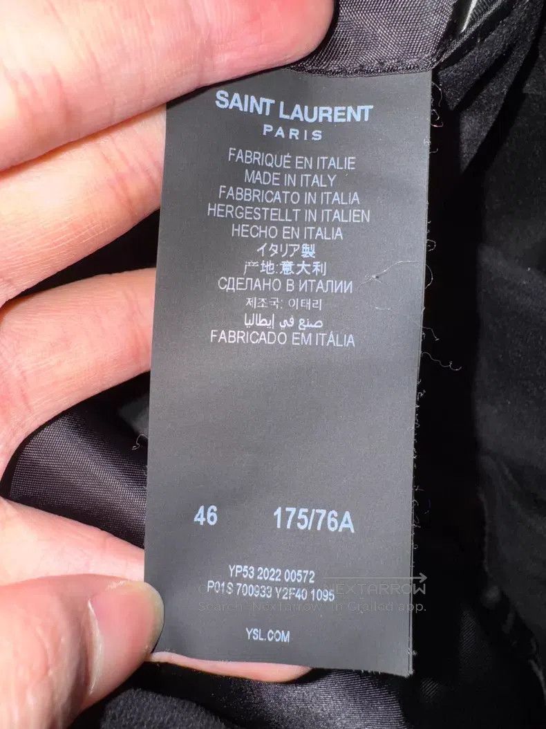 Saint Laurent Paris Saint Laurent Paris jacket Size US S / EU 44-46 / 1 - 7 Thumbnail