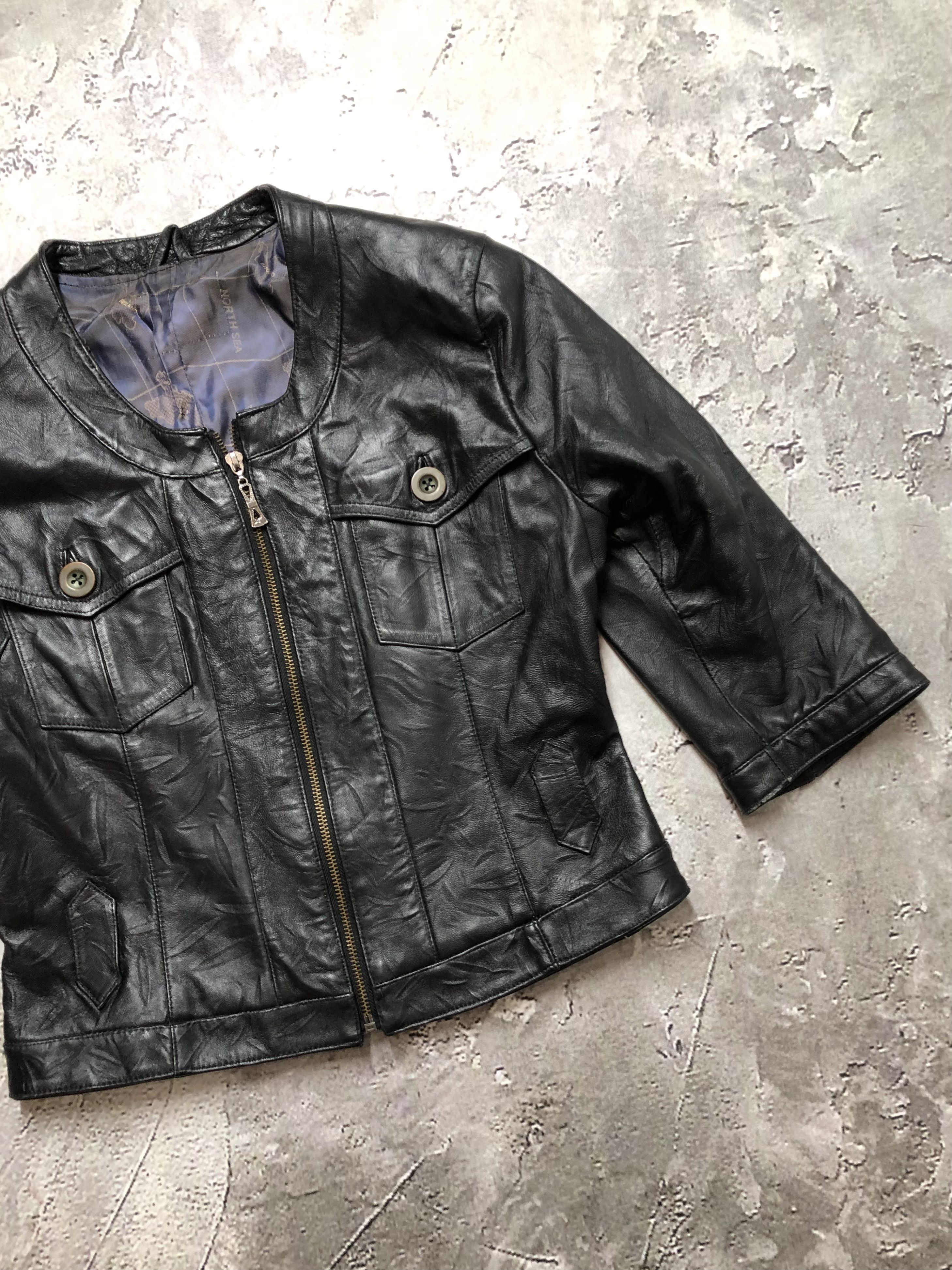 Vintage Vintage Leather Jacket Size M / US 6-8 / IT 42-44 - 3 Thumbnail