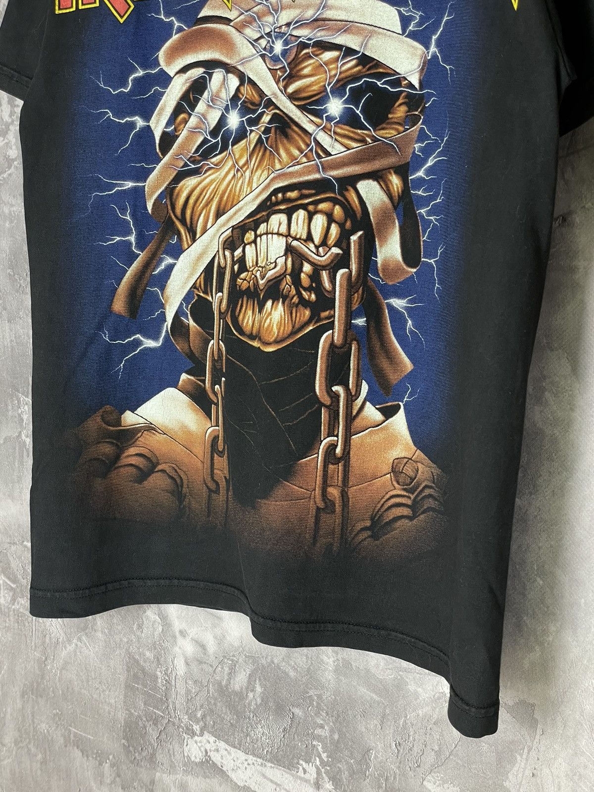 Band Tees × Iron Maiden × Vintage Iron Maiden Killers Vintage Rock Band T-Shirt Tee 90s Size US S / EU 44-46 / 1 - 9 Thumbnail