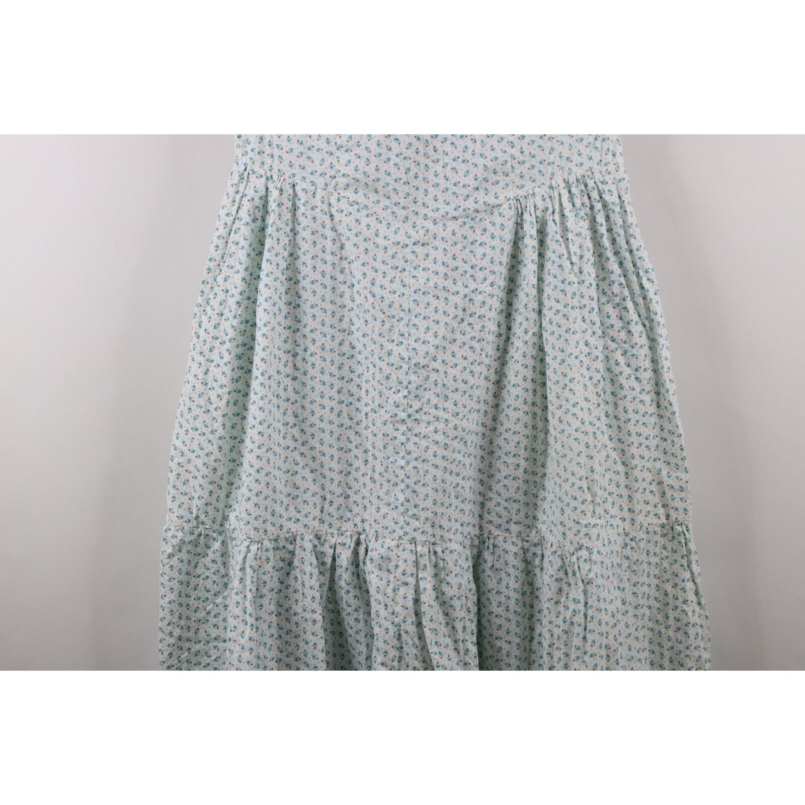 Vintage Vintage 60s 70s Country Primitive Prairie Fringed Dress Size XXL / US 16-18 / IT 52-54 - 3 Thumbnail
