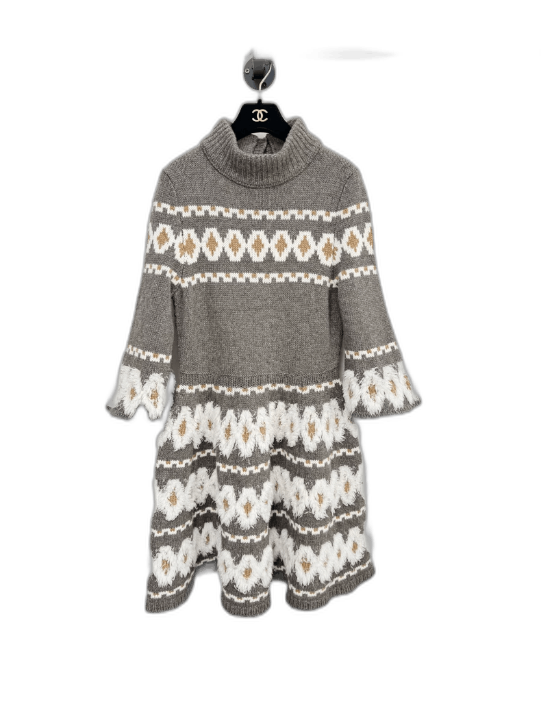 Chanel Chanel Snow Series Sweater Dress Size 38 Size XL / US 12-14 / IT 48-50 - 1 Thumbnail