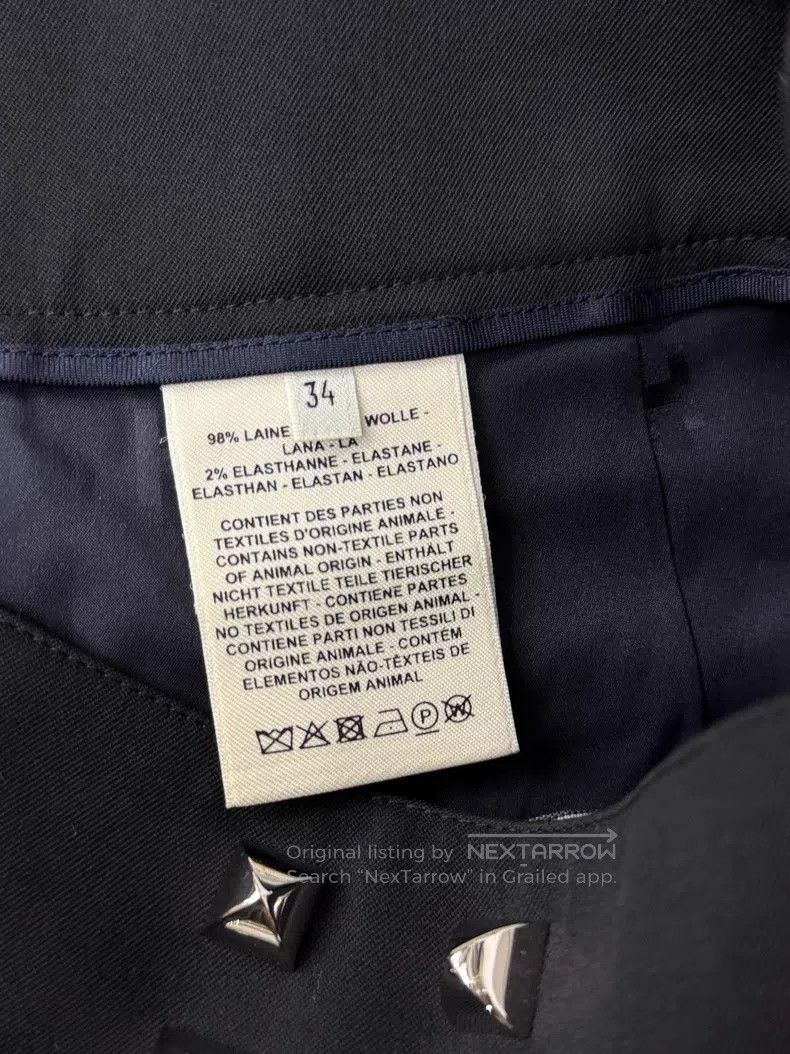 Hermes Hermes Black Studs Short Pants Size 42" / US 20 - 4 Thumbnail