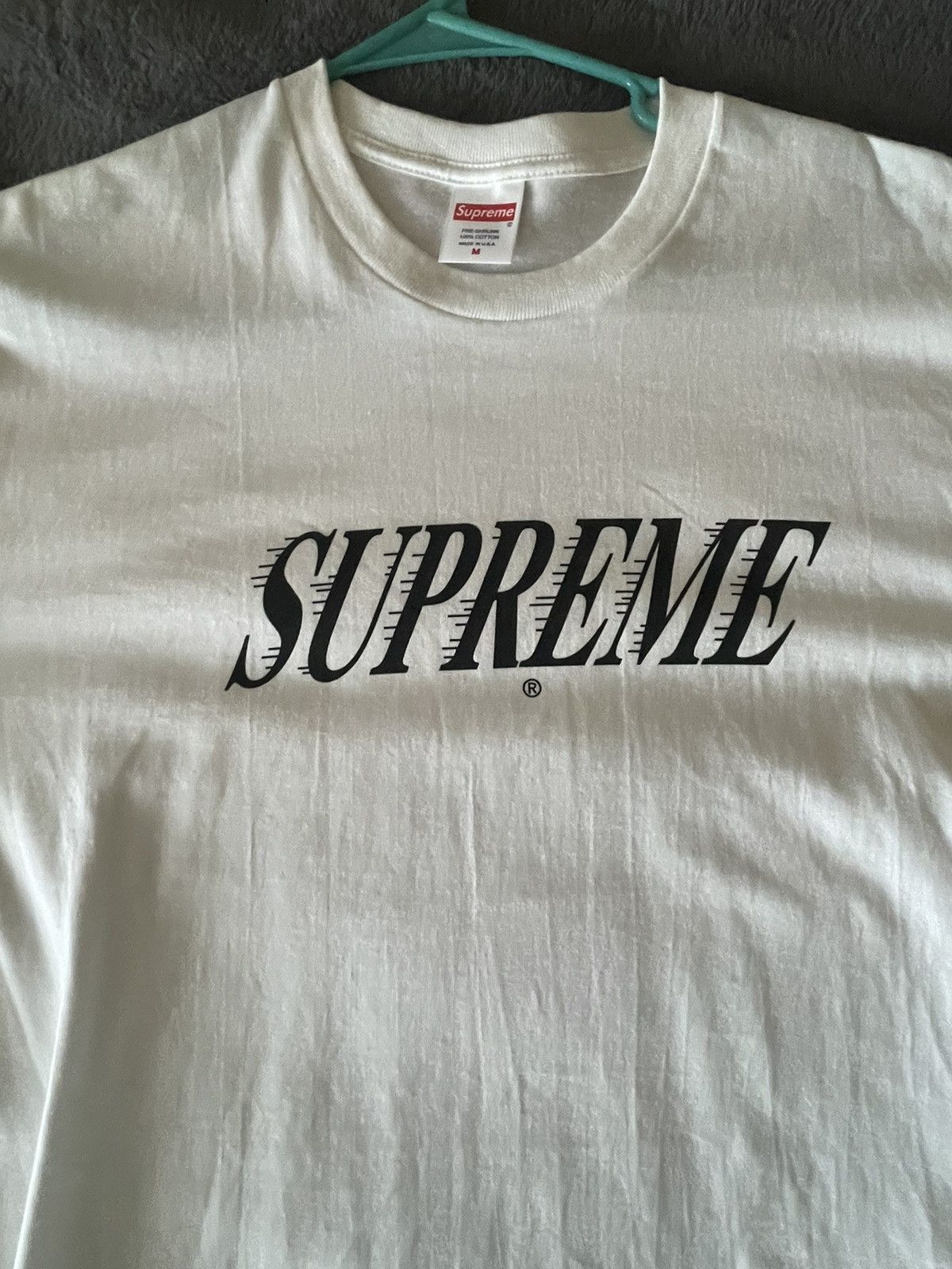 Supreme Supreme Slap Shot Lakers Font Tee Size US M / EU 48-50 / 2 - 2 Thumbnail