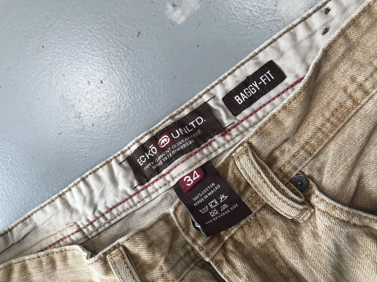 Ecko Unltd. × Southpole × Vintage Rare crazy vintage Ecko UNLTD baggy fit denim Size US 34 / EU 50 - 6 Thumbnail