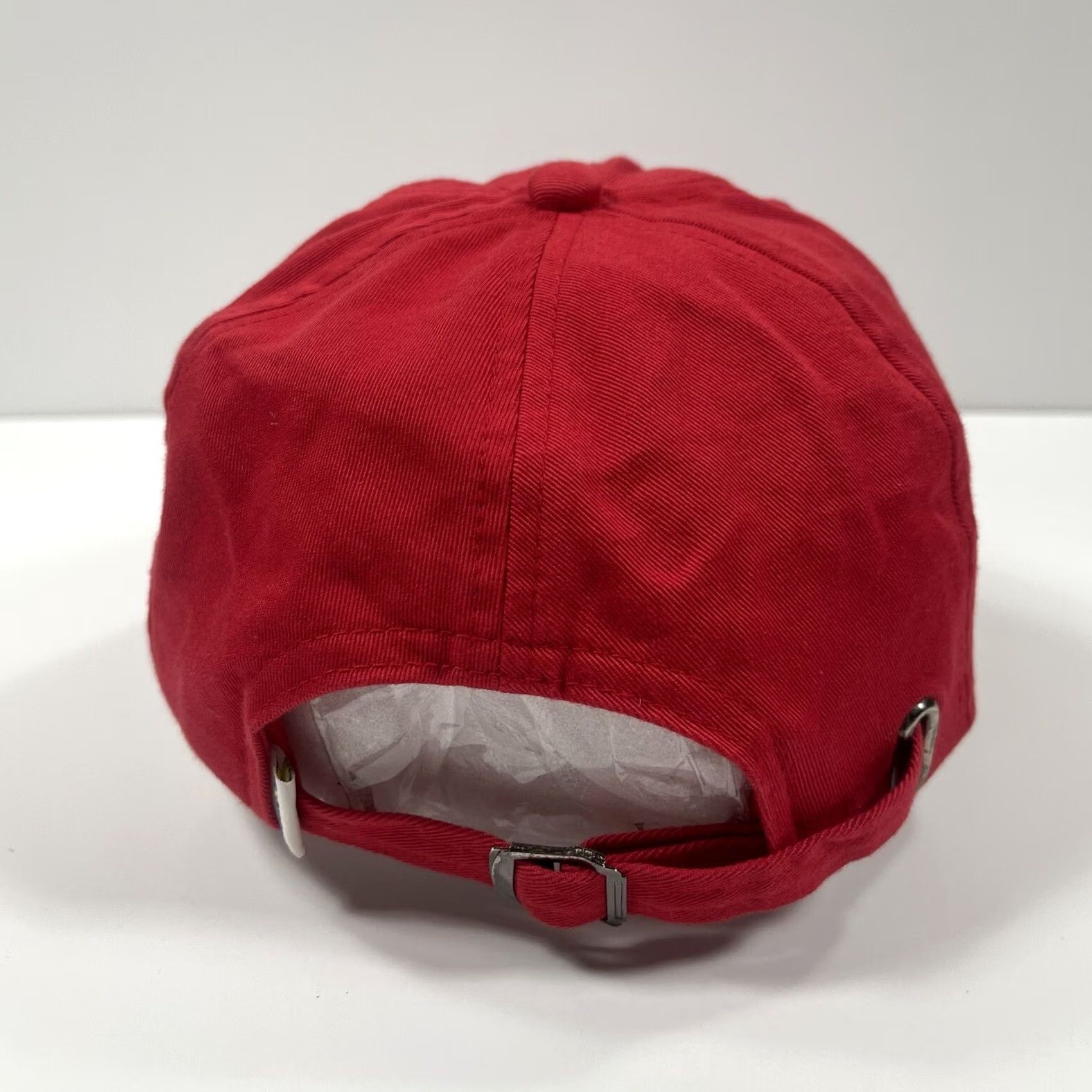 Vintage Adams Hat Adult Red U.S Marines Adjustable StrapBack Baseball Cap 100% Cotton Size ONE SIZE - 5 Thumbnail