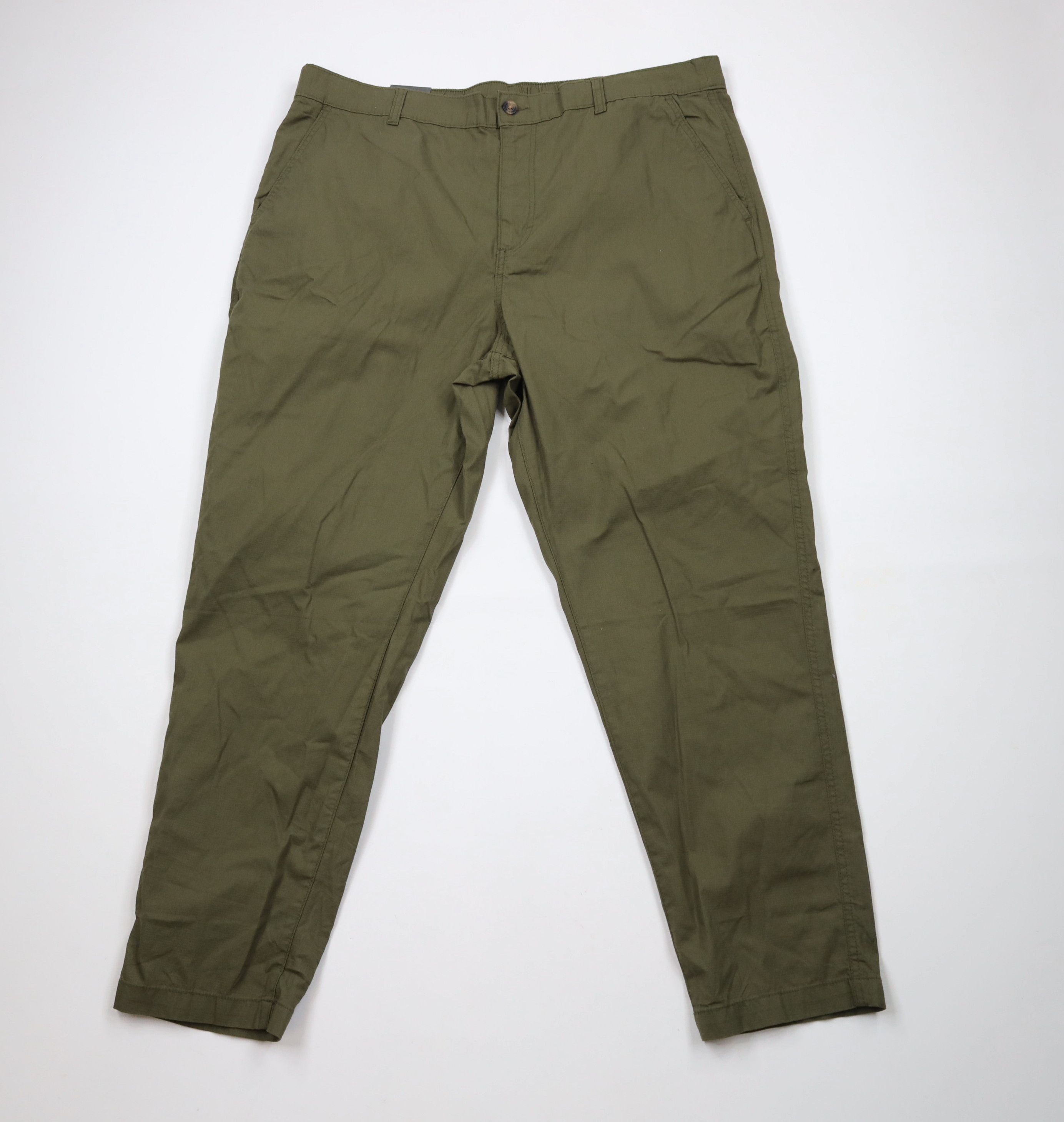 Eddie Bauer × Vintage New Eddie Bauer Ripstop Outdoor Hiking Pants Olive Green Size US 42 / EU 58 - 1 Thumbnail
