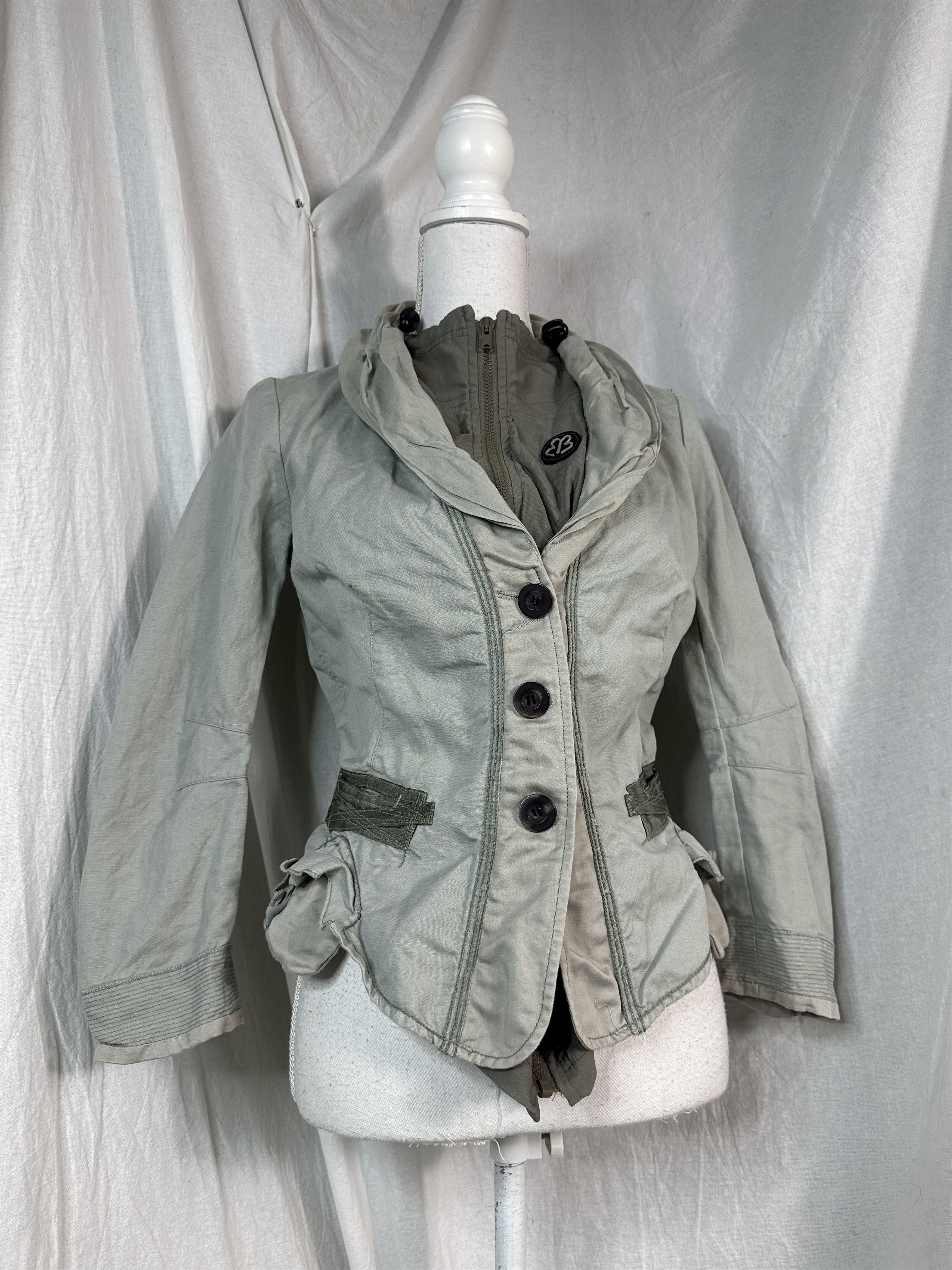 Marithe + Francois Girbaud × Vintage Vintage Marithe Francois Girbaud Utility Jacket Size S / US 4 / IT 40 - 7 Thumbnail
