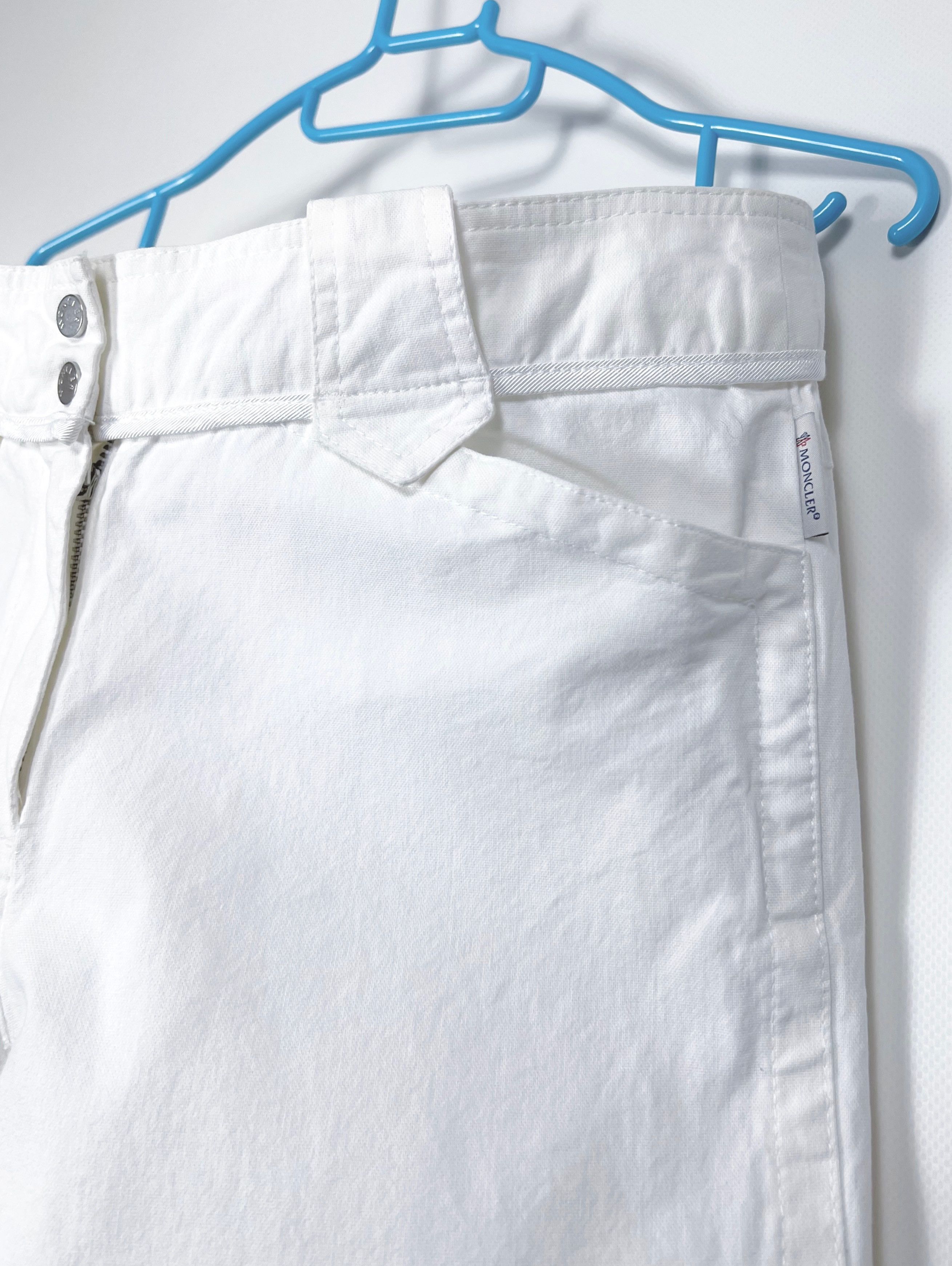 Moncler Y2K Moncler Cropped Pants Shorts Size 28" / US 6 / IT 42 - 8 Thumbnail