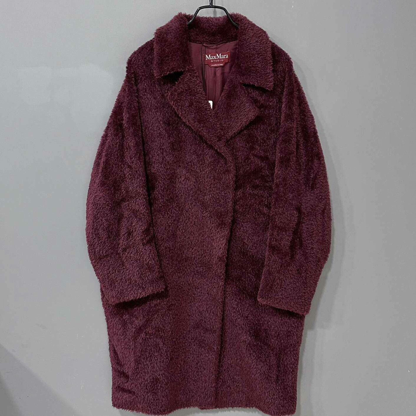 Max Mara MaxMara Alpaca Wool Long Coat Size M / US 6-8 / IT 42-44 - 1 Thumbnail