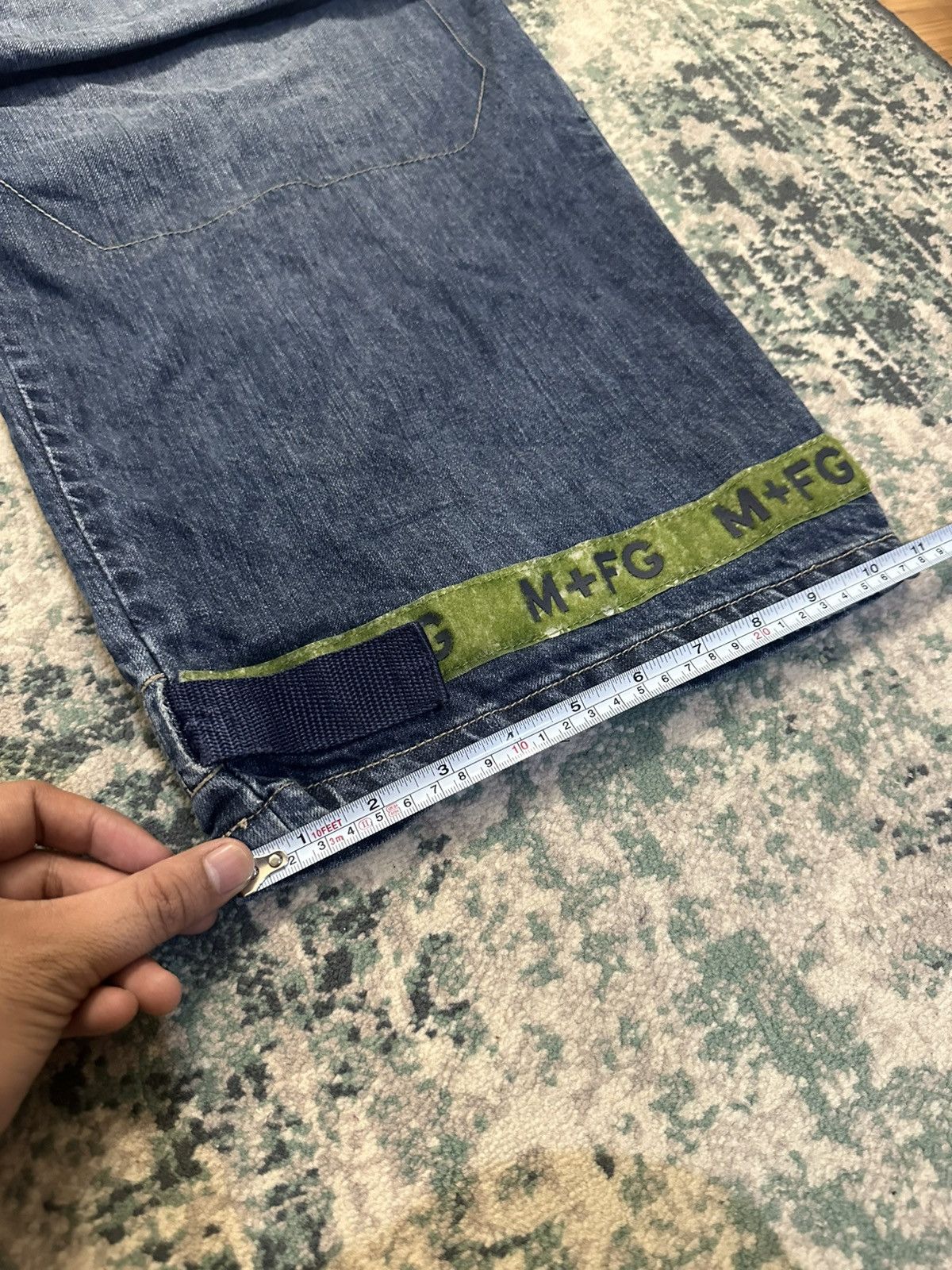 Marithe + Francois Girbaud Vintage Y2K MFG Baggy Strap Pant Size US 42 / EU 58 - 10 Thumbnail