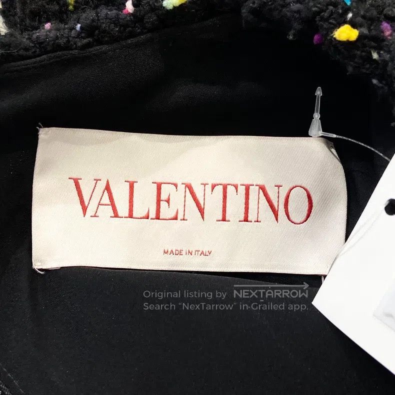 Valentino Valentino A small fragrant wind coarse flower woven dress Size XS / US 0-2 / IT 36-38 - 3 Thumbnail