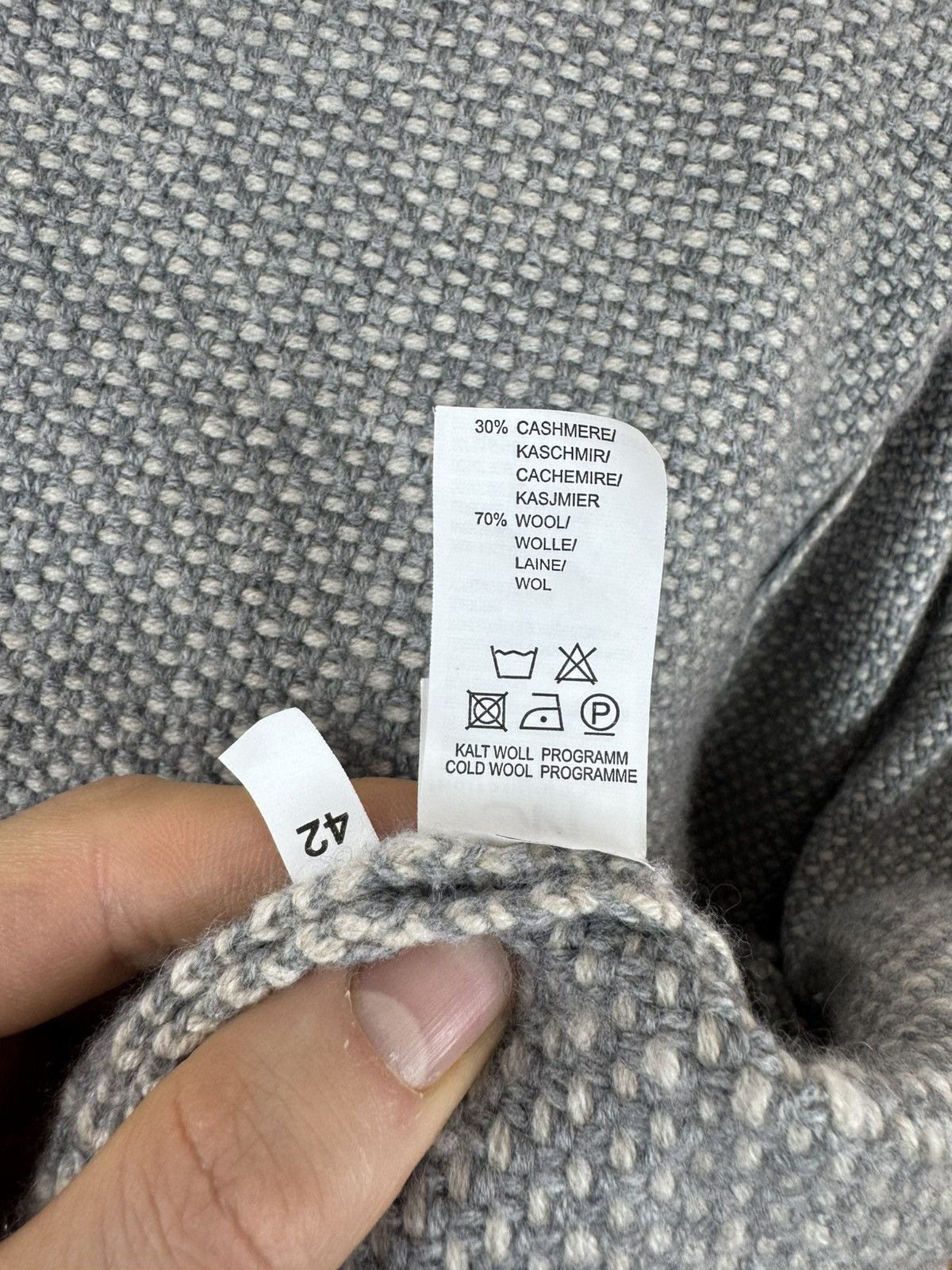 Other Nice Connection Wool / Cashmere Cardigan Womens size 42 Size M / US 6-8 / IT 42-44 - 8 Thumbnail