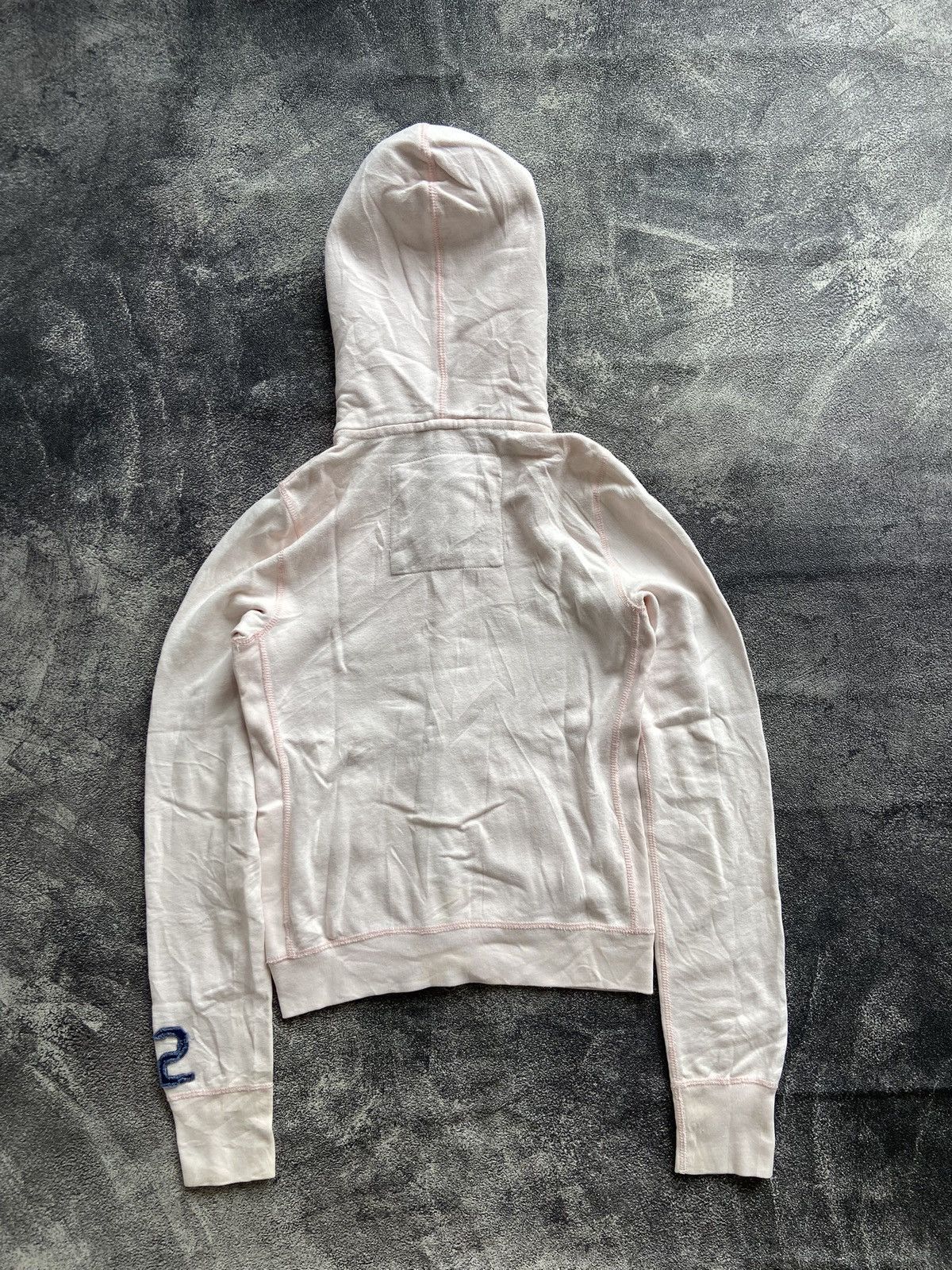 Abercrombie & Fitch Y2K Abercrombie and Fitch Cropped Hoodie Japanese LGB Style Size S / US 4 / IT 40 - 12 Thumbnail