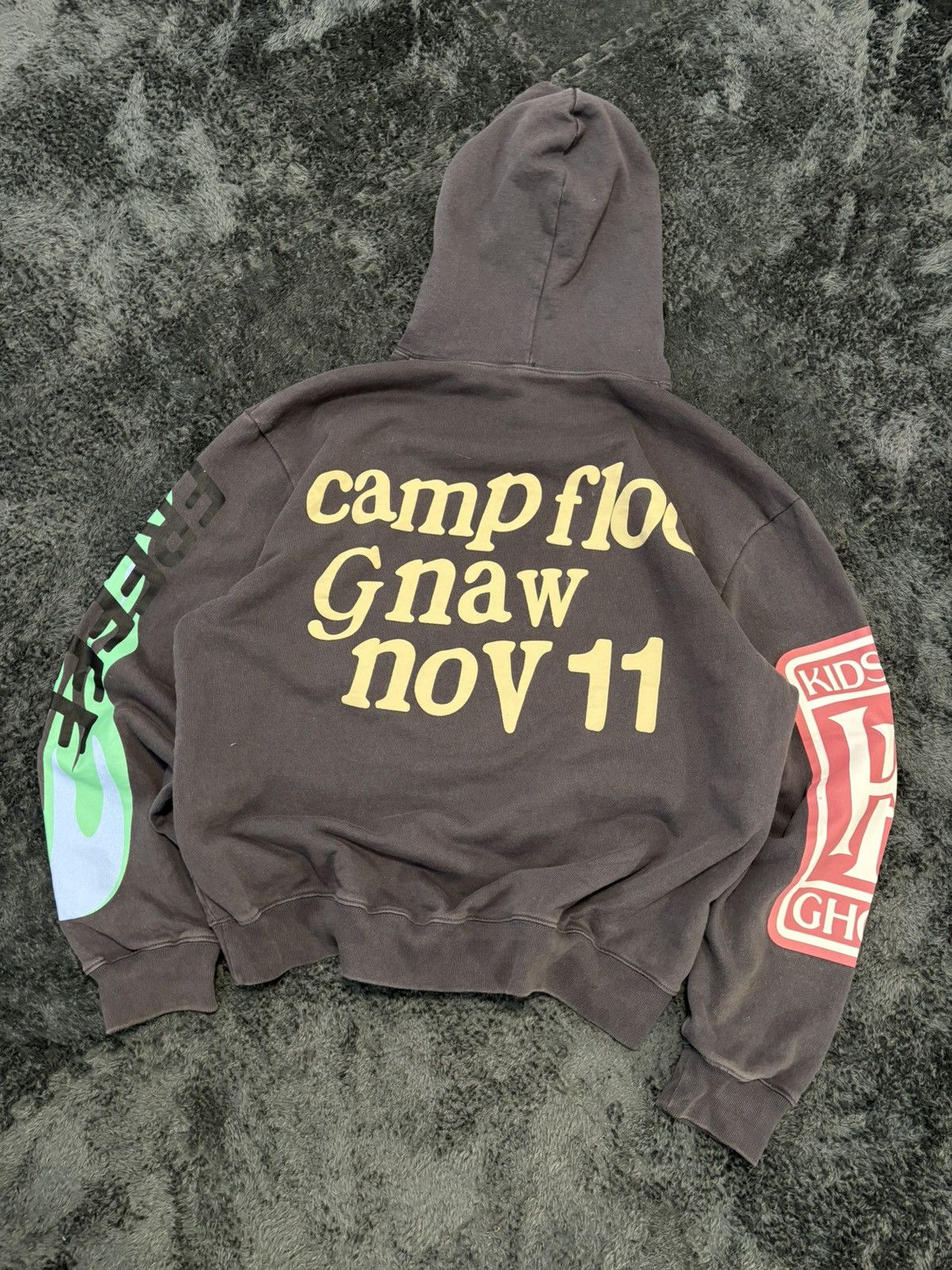 Japanese Brand Kanye Lucky Me I See Ghosts Hoodie Size US M / EU 48-50 / 2 - 6 Thumbnail