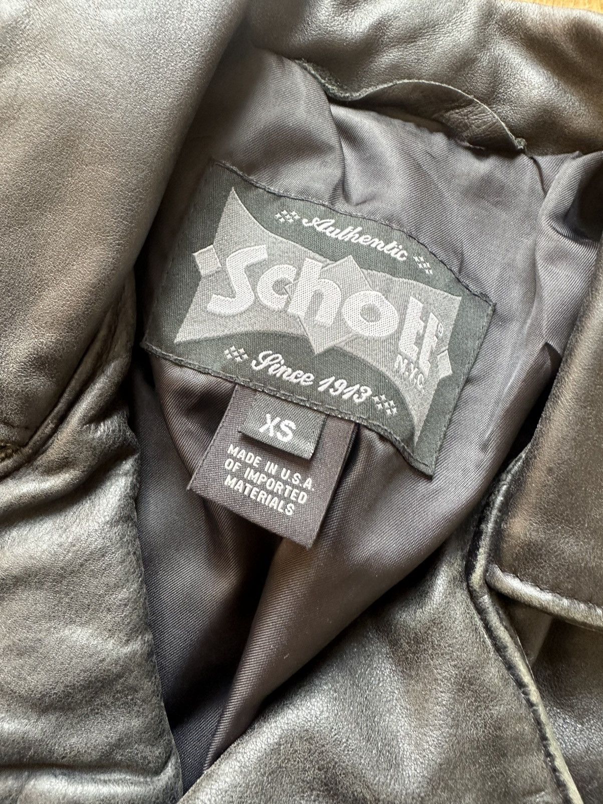 Schott Schott 626VNW Vintaged Cowhide Leather Perfecto Jacket XS Size XS / US 0-2 / IT 36-38 - 7 Thumbnail