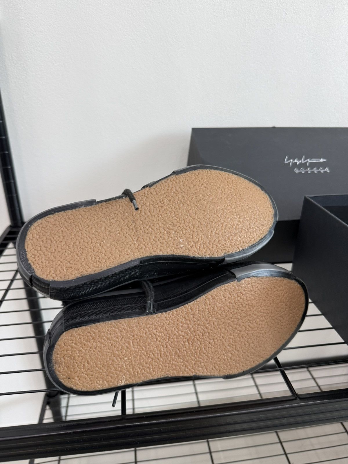 Yohji Yamamoto VESSEL×Yohji Yamamoto Wmns Patchwork Platform HighTopSneaker Size US 6 / IT 36 - 8 Thumbnail