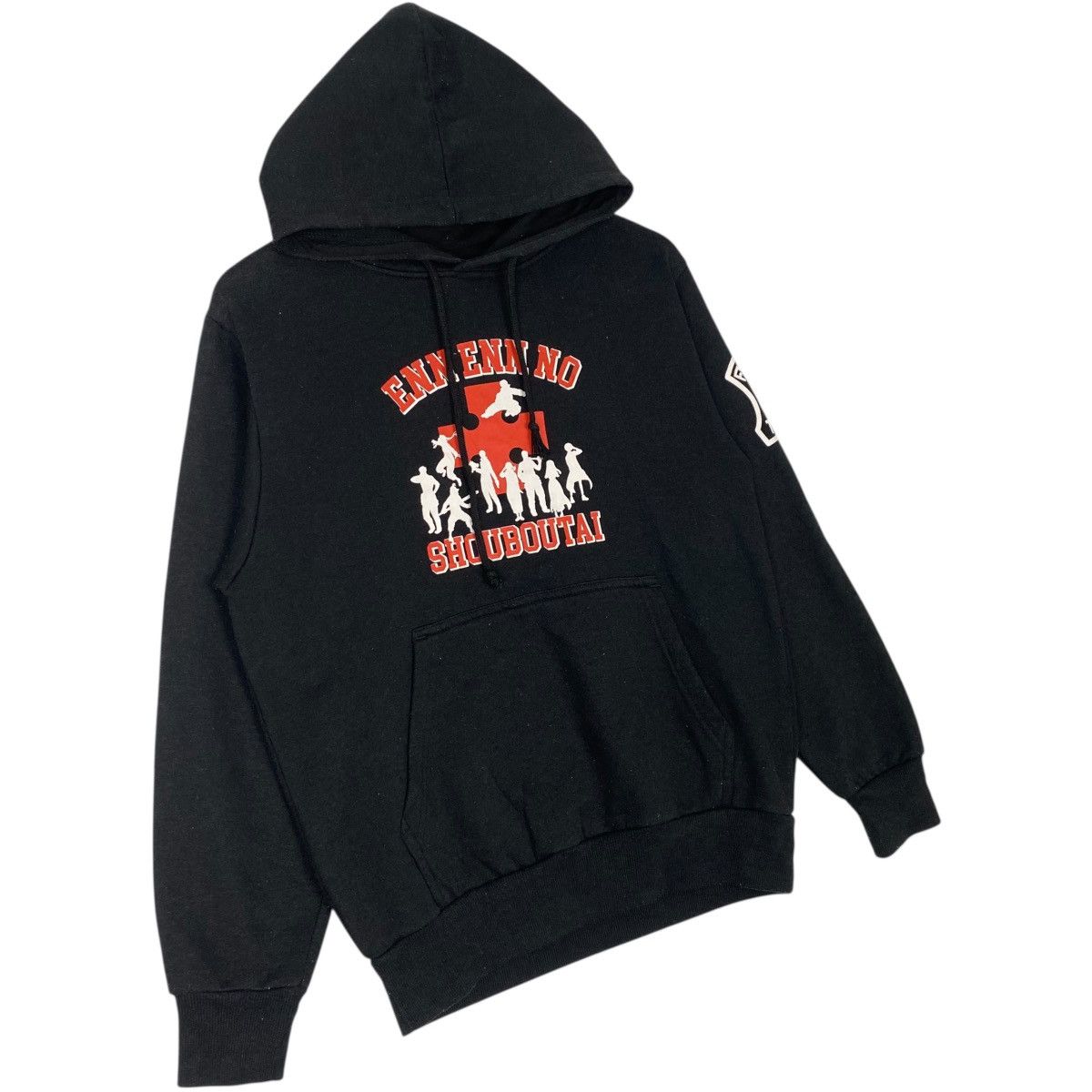 Vintage Vintage Een Enn No Shouboutai Hoodie Sweater Black Size L Size US L / EU 52-54 / 3 - 3 Thumbnail