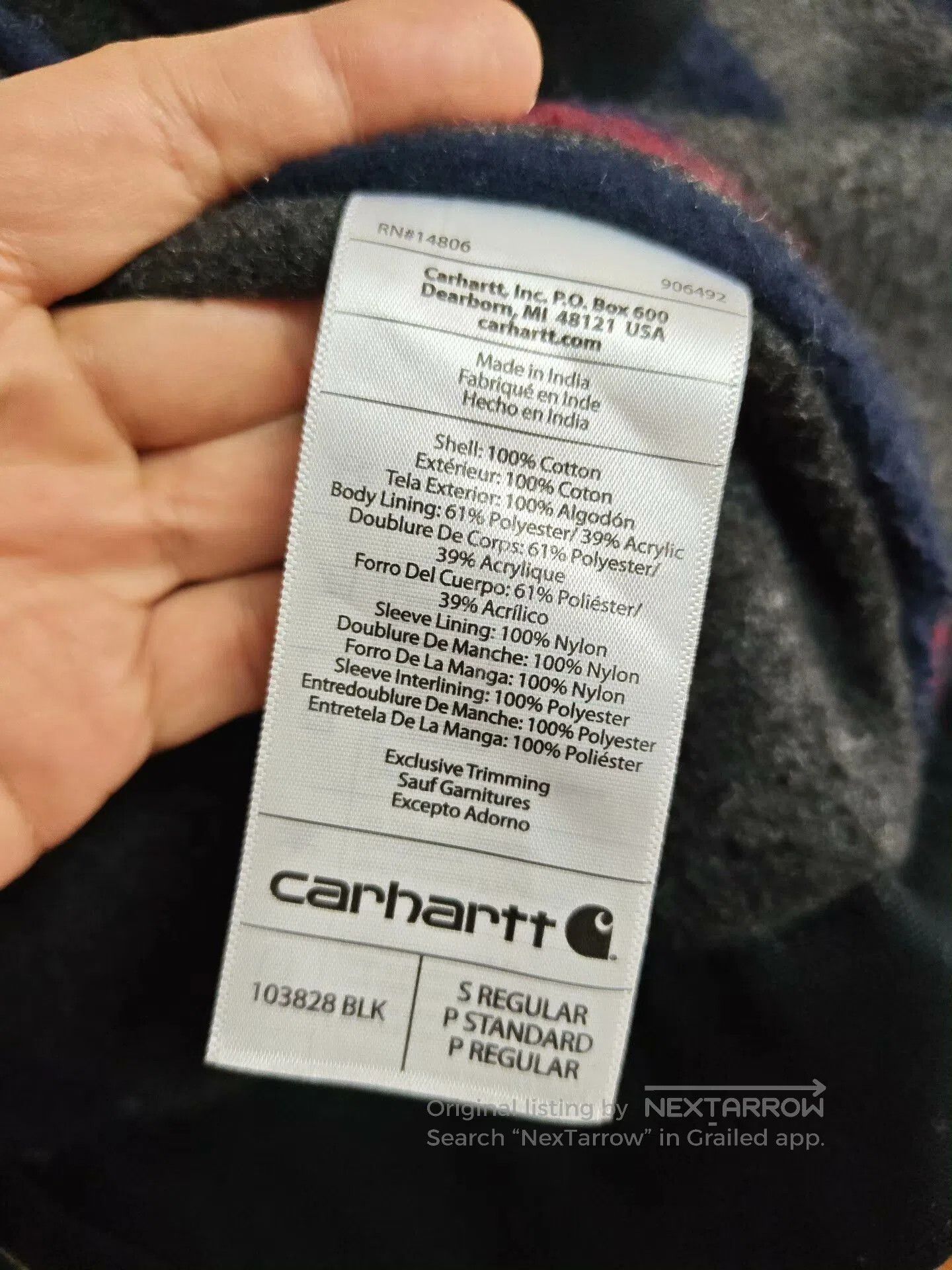 Other Carhartt 103828 Detroit Jacket. Size US S / EU 44-46 / 1 - 5 Thumbnail