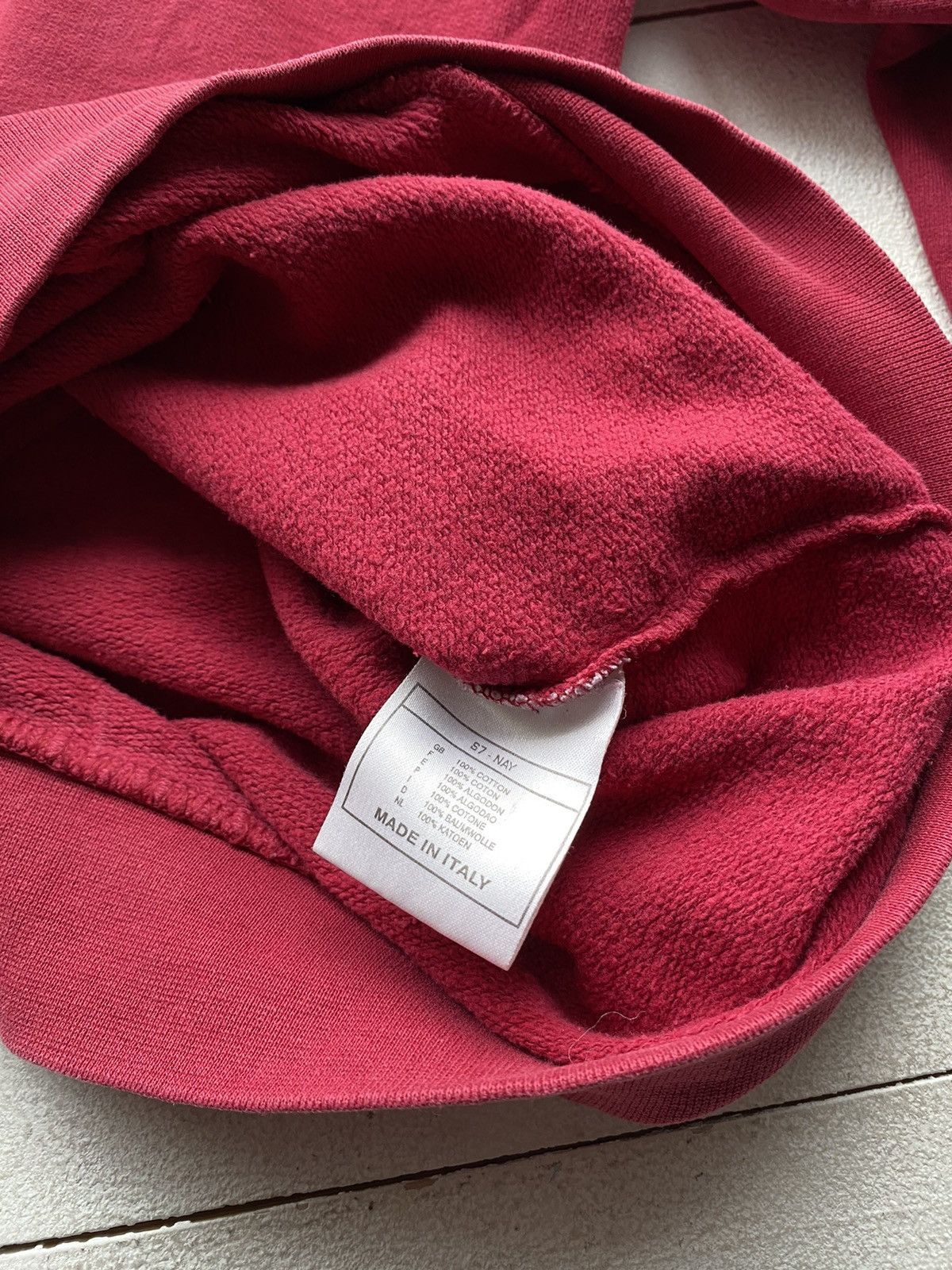 Nike × Vintage 🔥90s Nike Big Logo Swoosh Red Oversized Sweatshirt y2k rare Size US XL / EU 56 / 4 - 5 Thumbnail