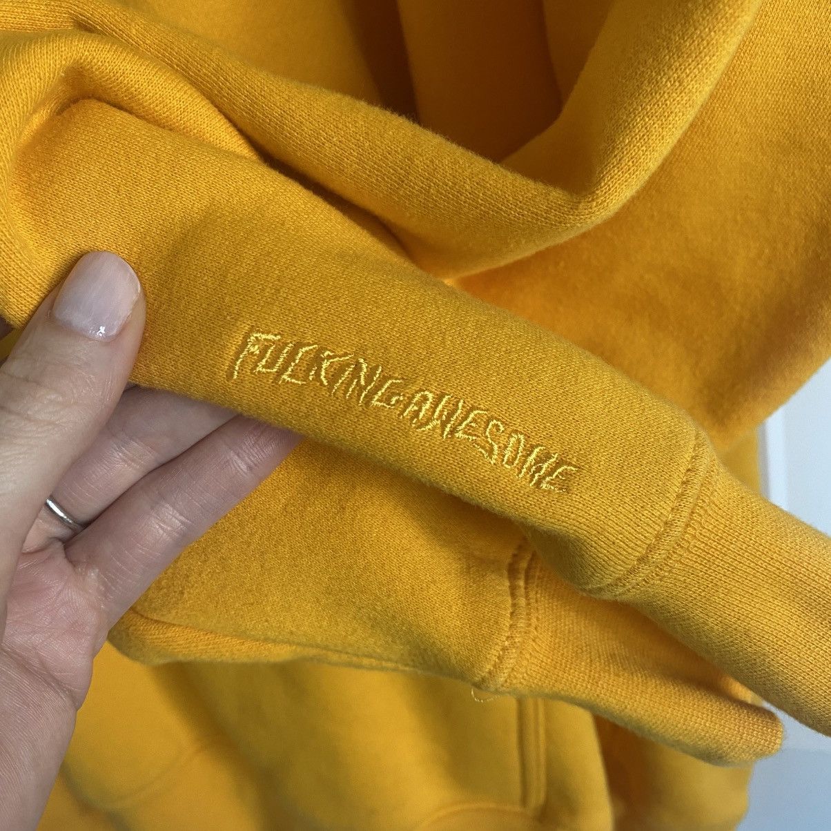 Fucking Awesome Fucking Awesome OG Embroidered Logo Hoodie Size US XL / EU 56 / 4 - 4 Thumbnail