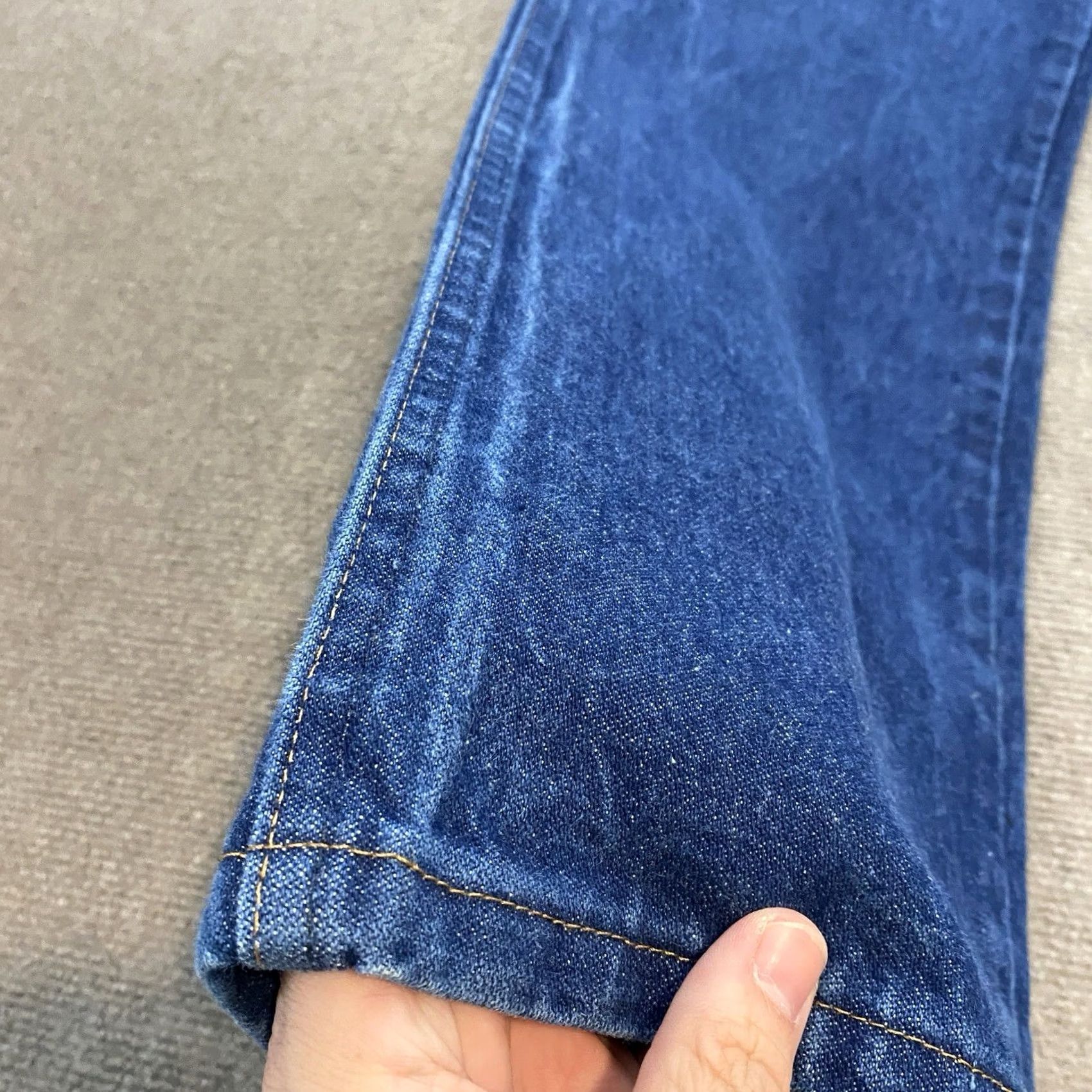 Wrangler VINTAGE Wrangler Jeans Mens 38x30 Blue 13MWZ Cowboy Cut Western Distressed USA Cowboy Hat? Size US 38 / EU 54 - 6 Thumbnail