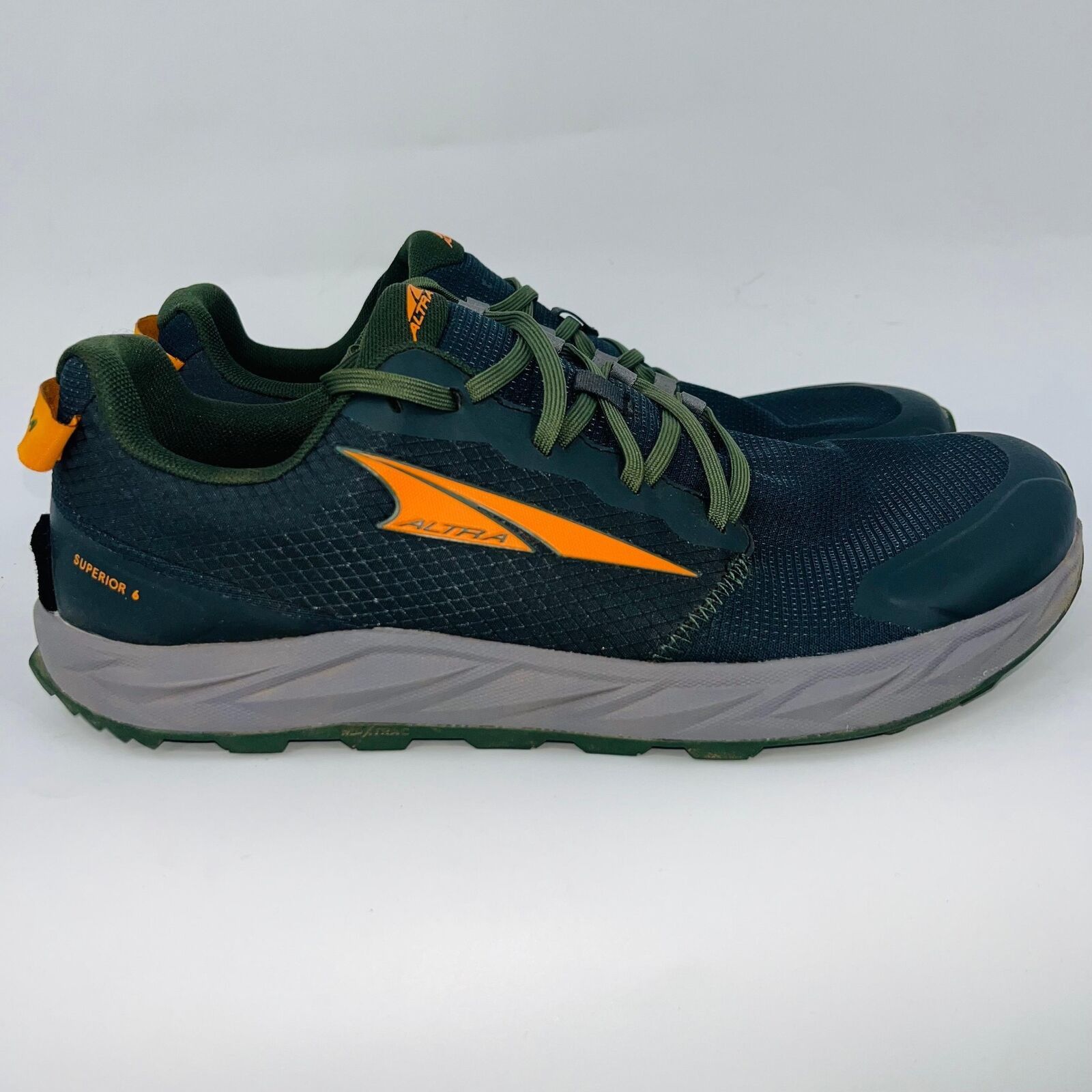 Altra ALTRA SUPERIOR 6 MENS BLACK/ORANGE/GREEN SNEAKERS SIZE  display picture 1