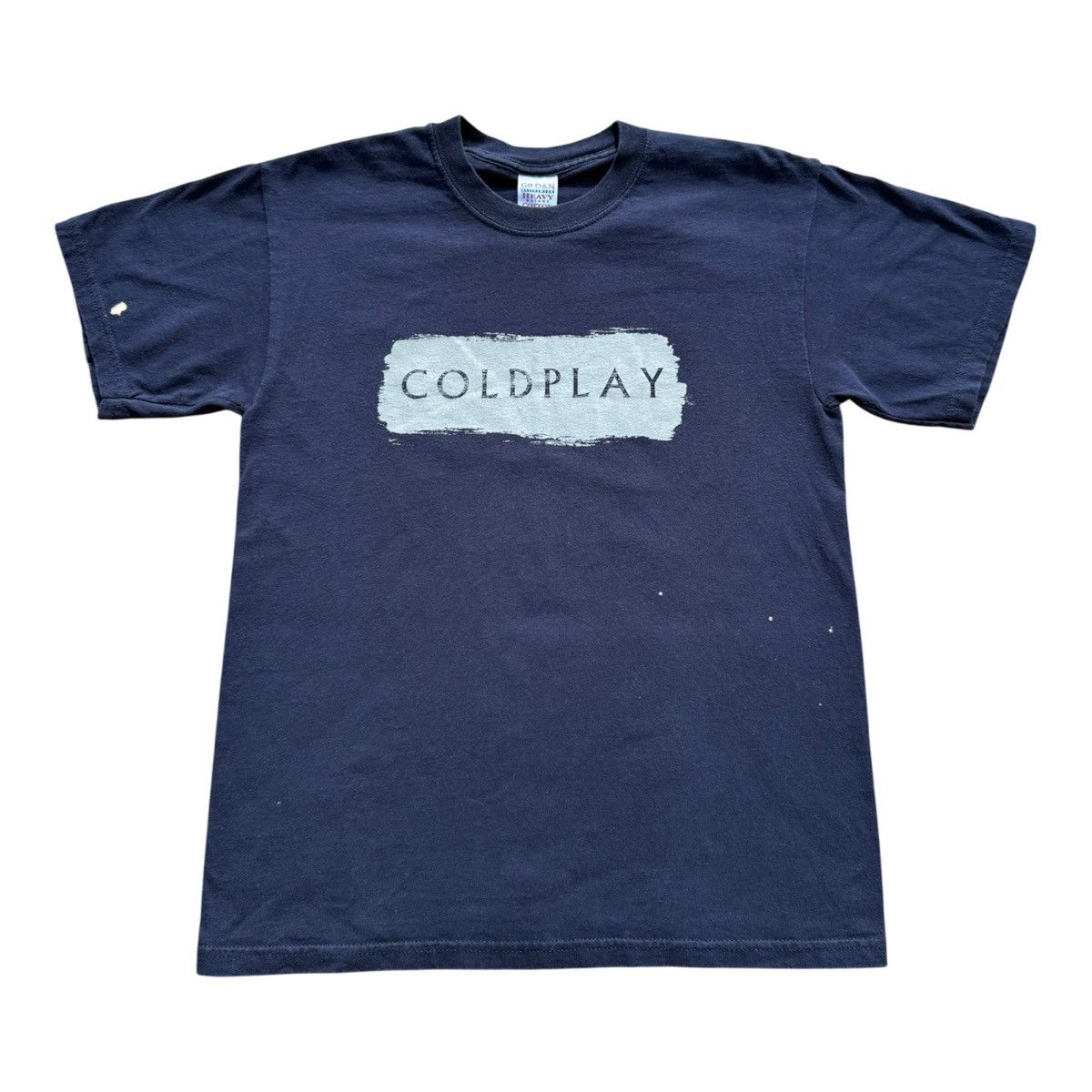 Vintage Coldplay North America Tour 2003 T-Shirt Gildan Navy Size US M / EU 48-50 / 2 - 1 Thumbnail