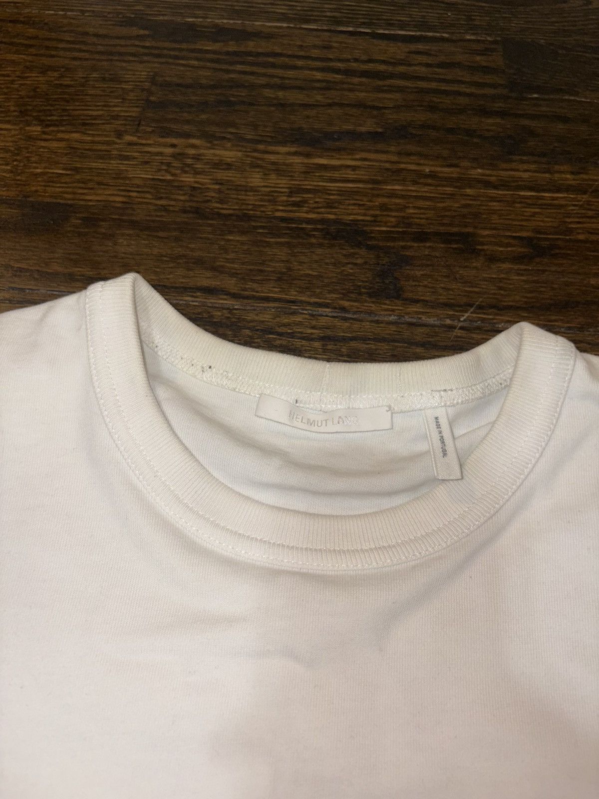 Helmut Lang Helmet Lang White T Shirt Size US M / EU 48-50 / 2 - 4 Thumbnail