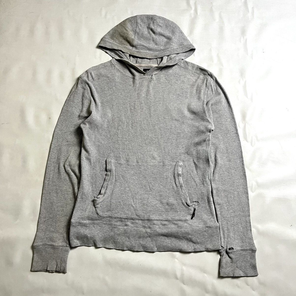 Stussy 🔥RARE🔥00s Stussy Thrashed hoodie Gray Size US S / EU 44-46 / 1 - 1 Thumbnail