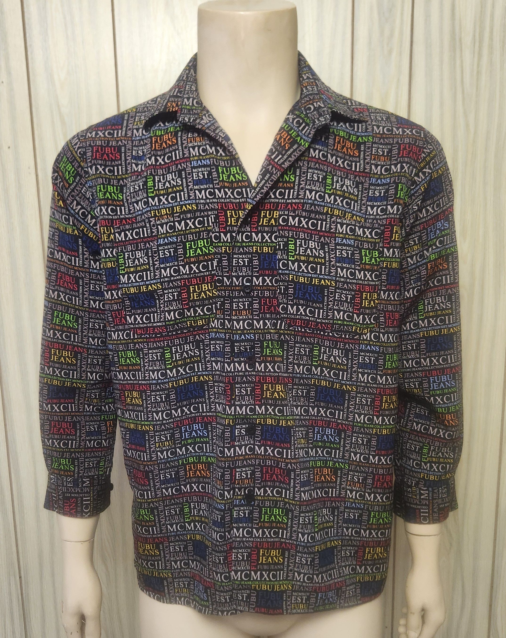 Fubu Fubu men's shirt M vintage signature collection 1992 Size US M / EU 48-50 / 2 - 1 Thumbnail