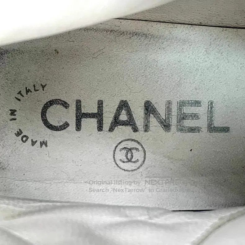 Chanel Chanel Beige diamond chain zipper casual flat boots Size US 5.5 / IT 35.5 - 8 Thumbnail