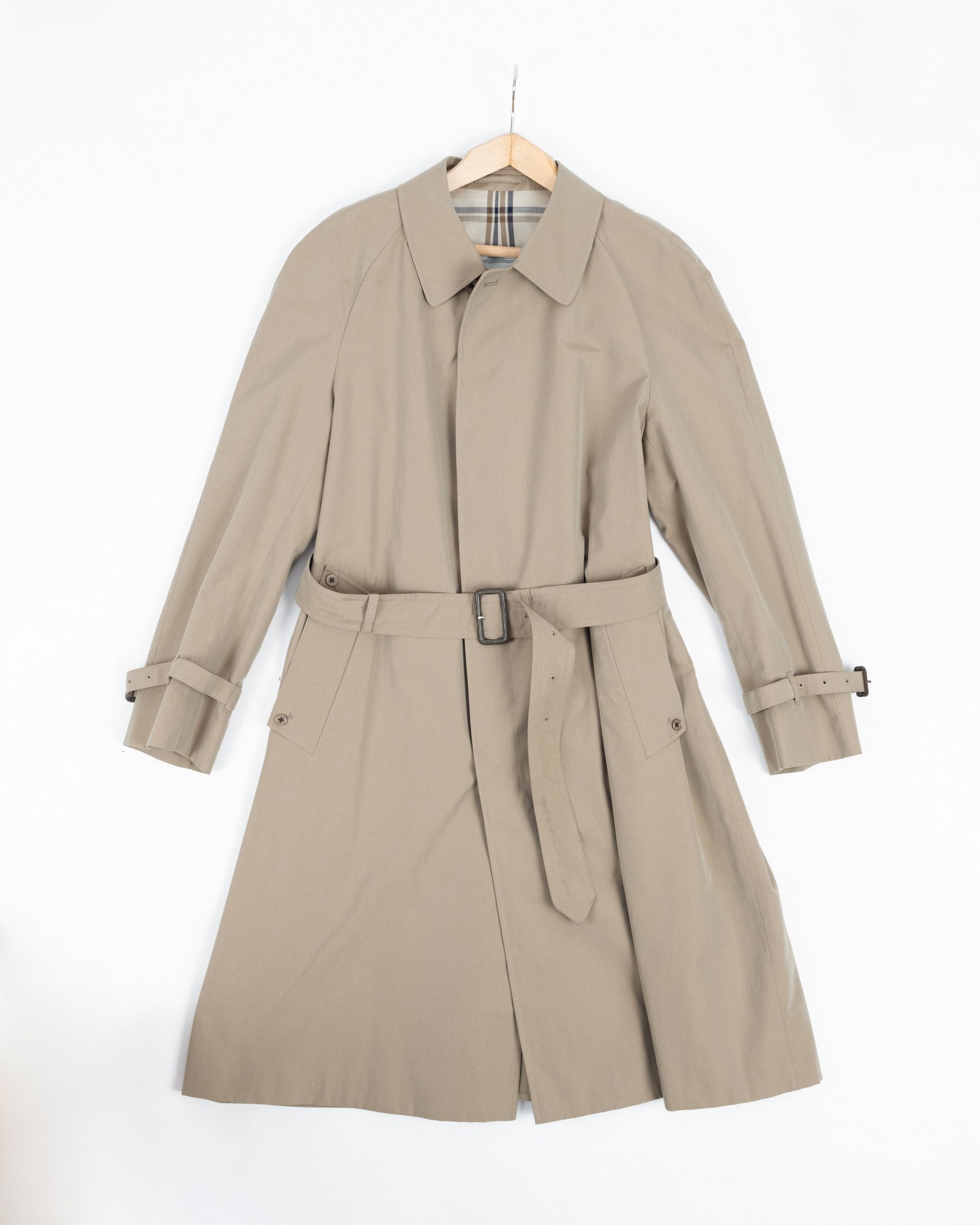 Aquascutum Aquascutum Khaki Brown Trench Coat US 42 EU 52 Size US L / EU 52-54 / 3 - 6 Thumbnail