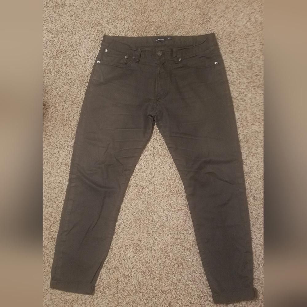 Club Monaco Club Monaco Olive Green Jeans Size 34 Size US 34 / EU 50 - 2 Thumbnail
