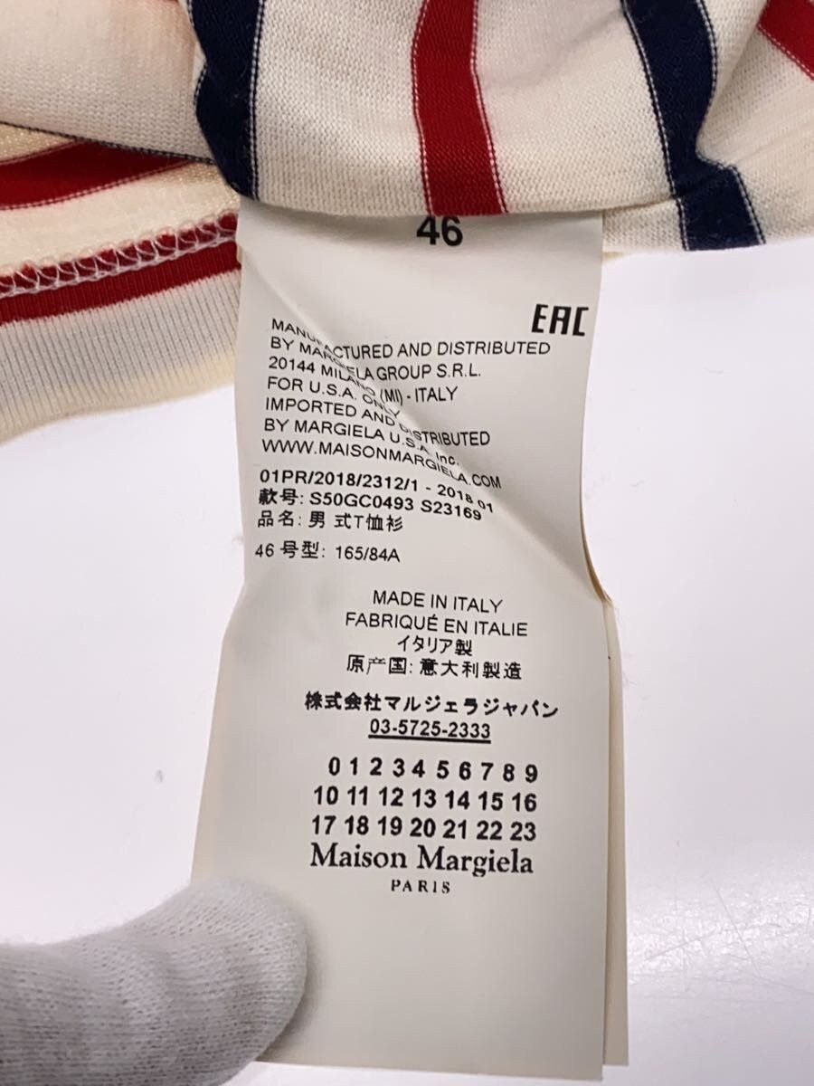 Maison Margiela Striped Long Sleeve Tee Size US S / EU 44-46 / 1 - 6 Thumbnail