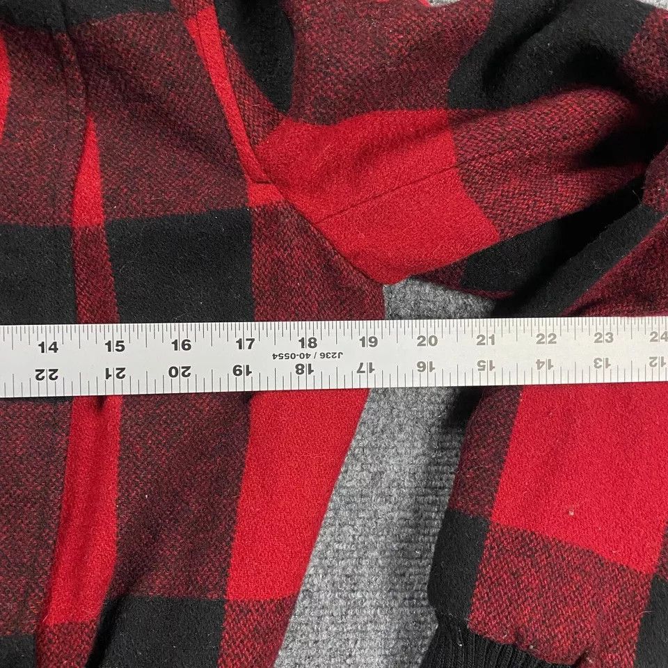 Levi's Levis Coat Women Medium Buffalo Check Wool Hooded Quilt Size M / US 6-8 / IT 42-44 - 4 Thumbnail
