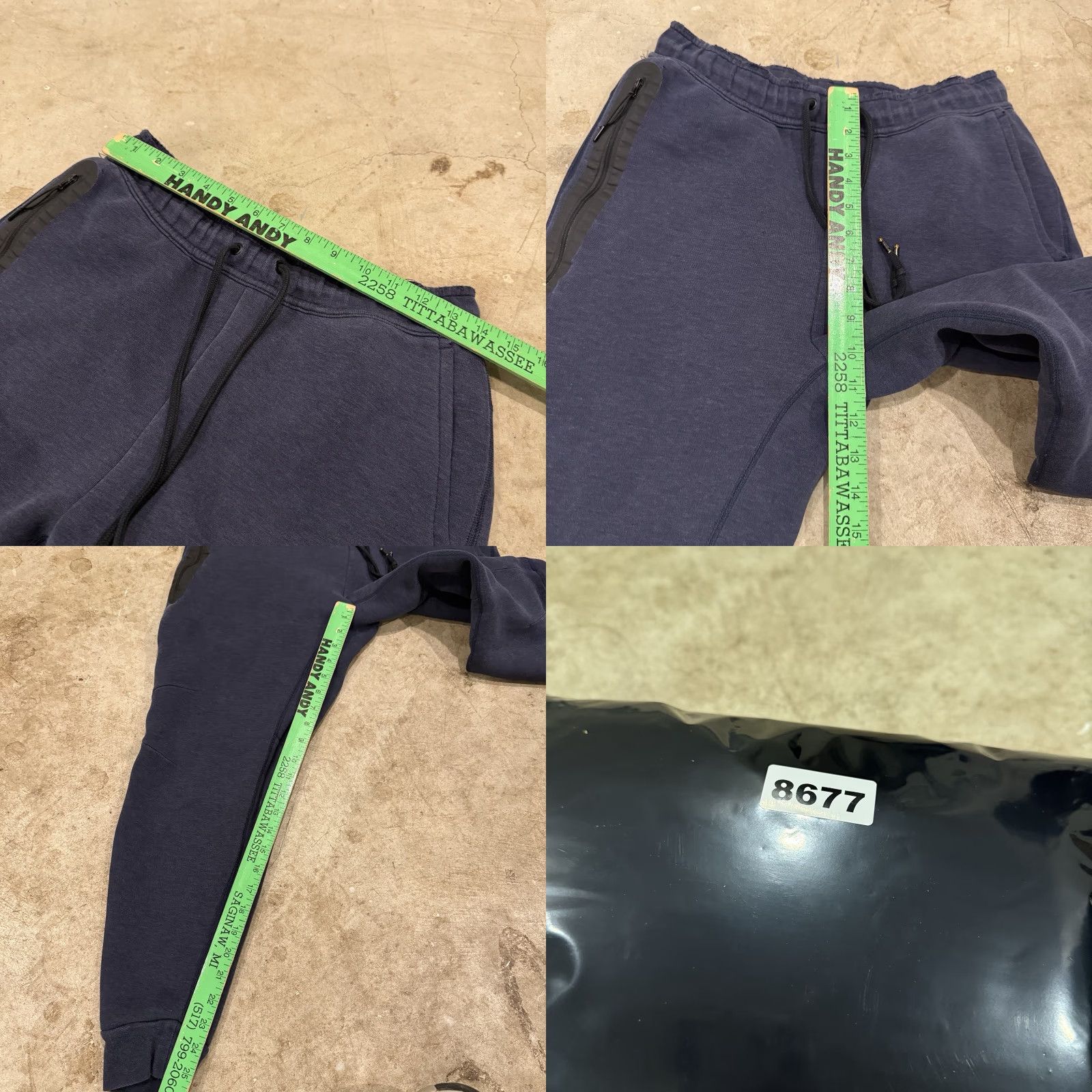 Nike Nike Sportswear Tech Fleece Joggers Pants Mens M Blue FB8002-473 Size US 31 - 8 Thumbnail
