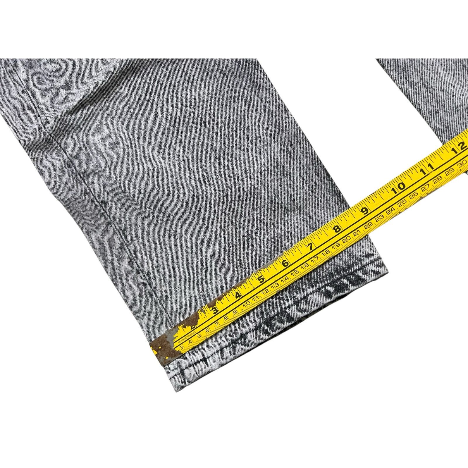 Levi's Levi’s 501 Acid Wash Jeans Men’s 38x30 Gray Actual 35x30 Size US 38 / EU 54 - 9 Thumbnail