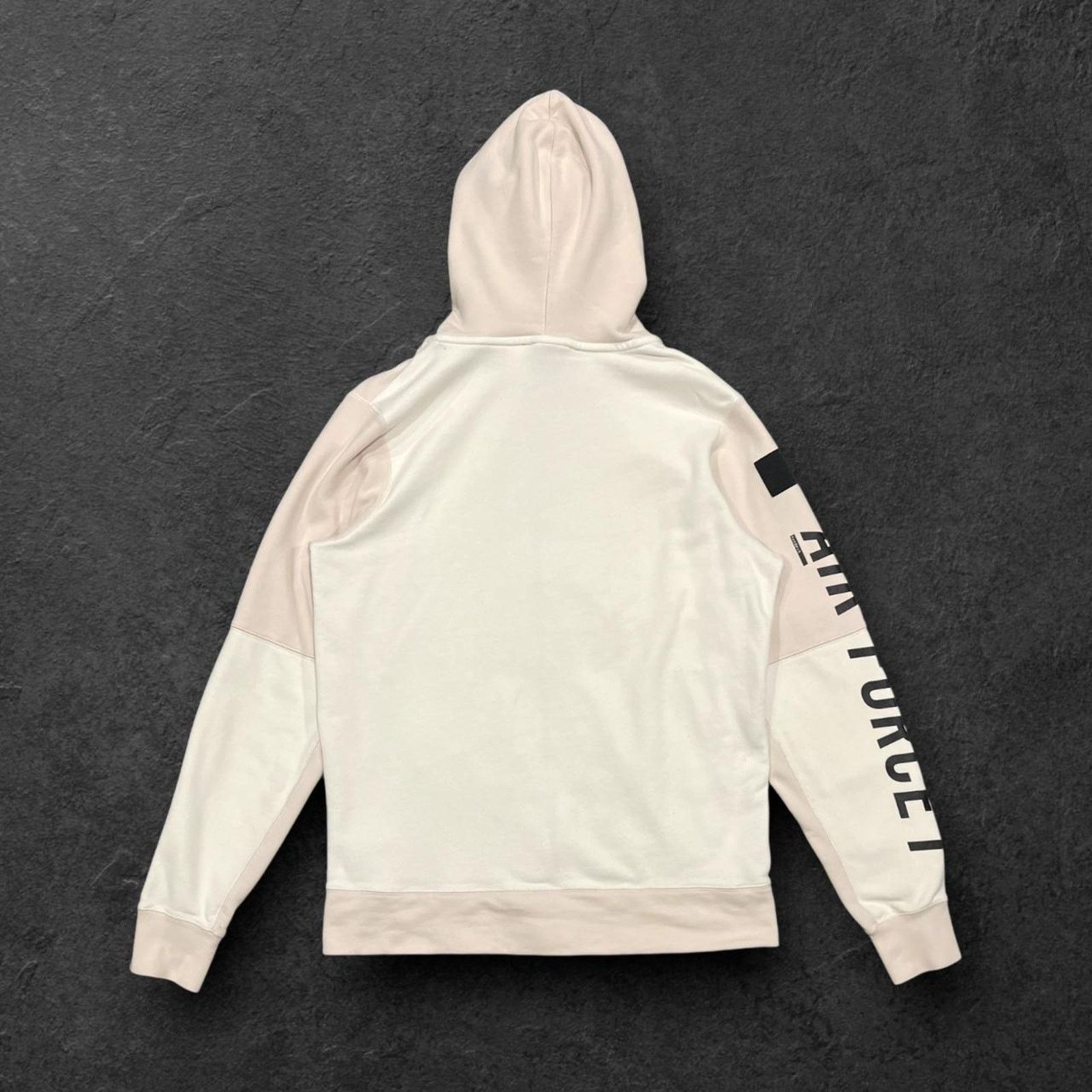 Nike Nike Air Force 1 Full Zip Cream Colored Full Zip Hoodie Size US L / EU 52-54 / 3 - 3 Thumbnail