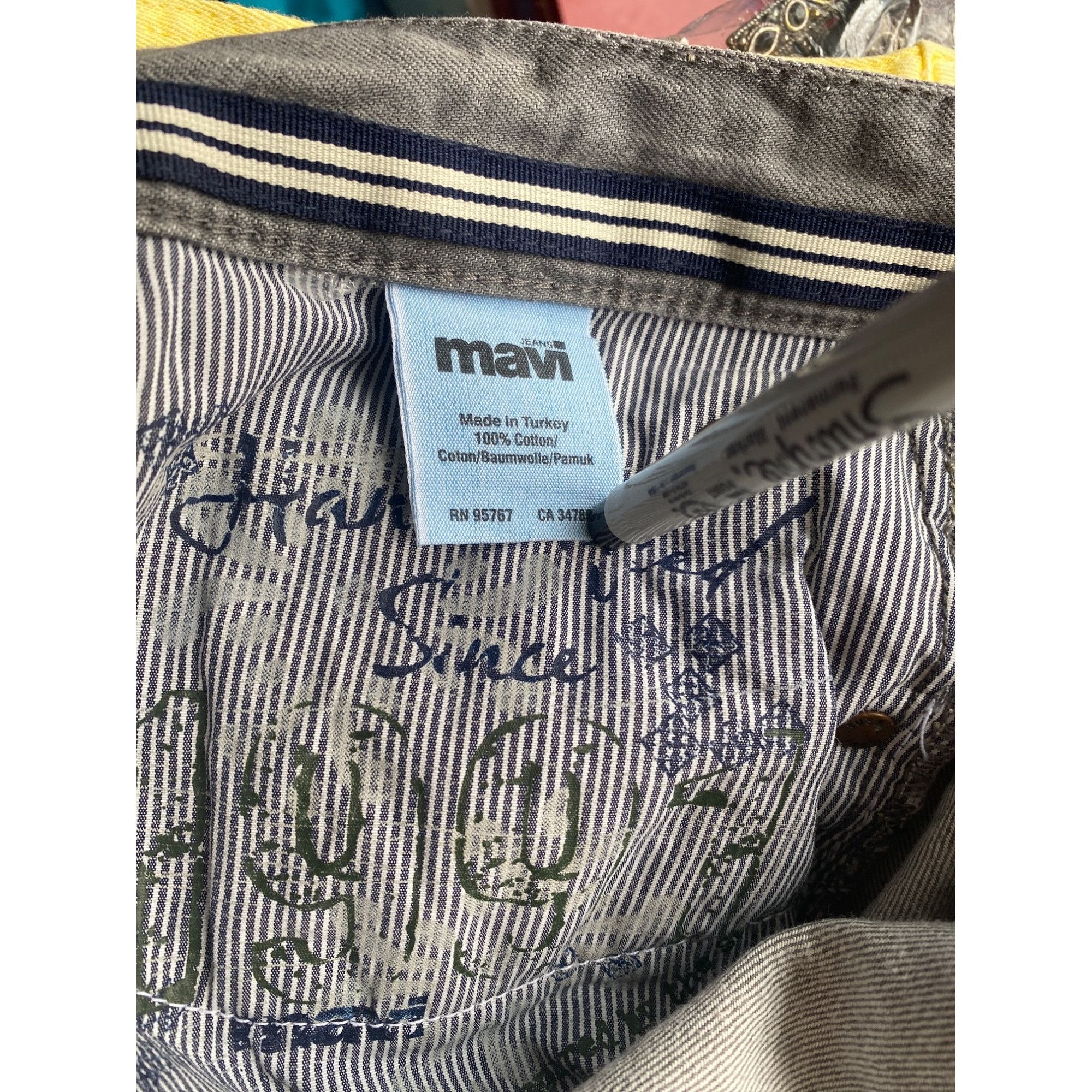 Mavi MAVI MEN'S GRAY MARK SLIM TAPERED JEANS SZ 38 NWT Size US 38 / EU 54 - 7 Thumbnail