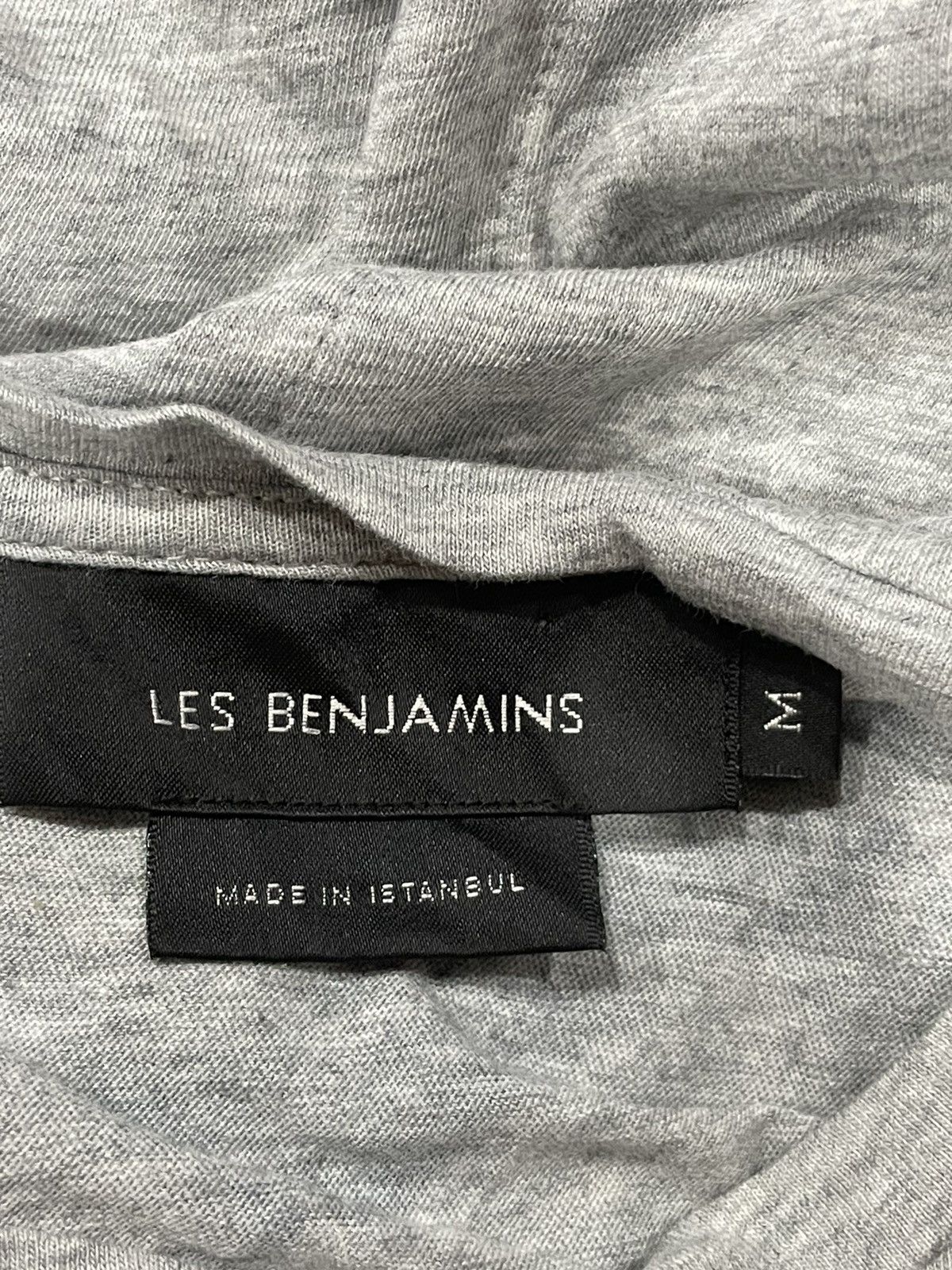 Les Benjamins Les Benjamins Printed Grey Tshirt Size US M / EU 48-50 / 2 - 3 Thumbnail