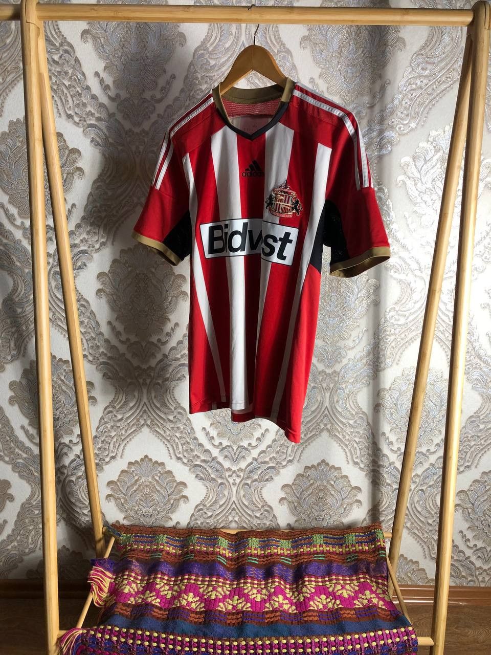Adidas Vintage Adidas FC Sunderland England Soccer Jersey Retro Y2K Size US M / EU 48-50 / 2 - 6 Thumbnail
