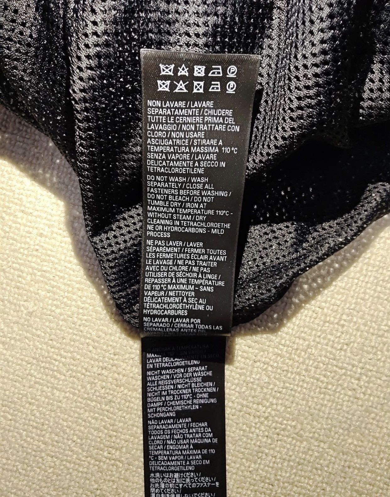 Balenciaga Balenciaga 23fw black grey color tracksuit sports jacket Size US S / EU 44-46 / 1 - 6 Thumbnail